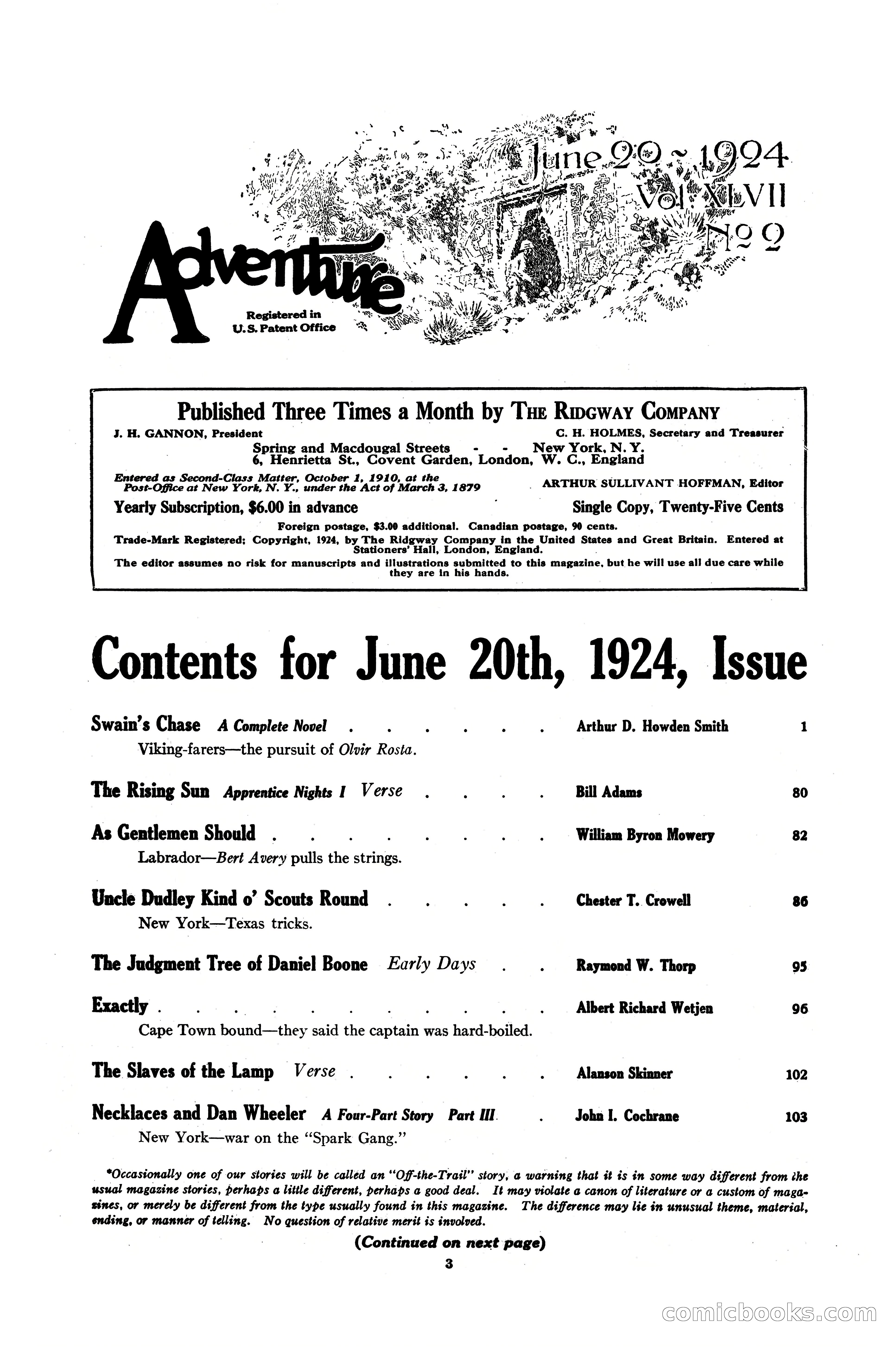 Adventure Magazine Cover — page 5 of 218