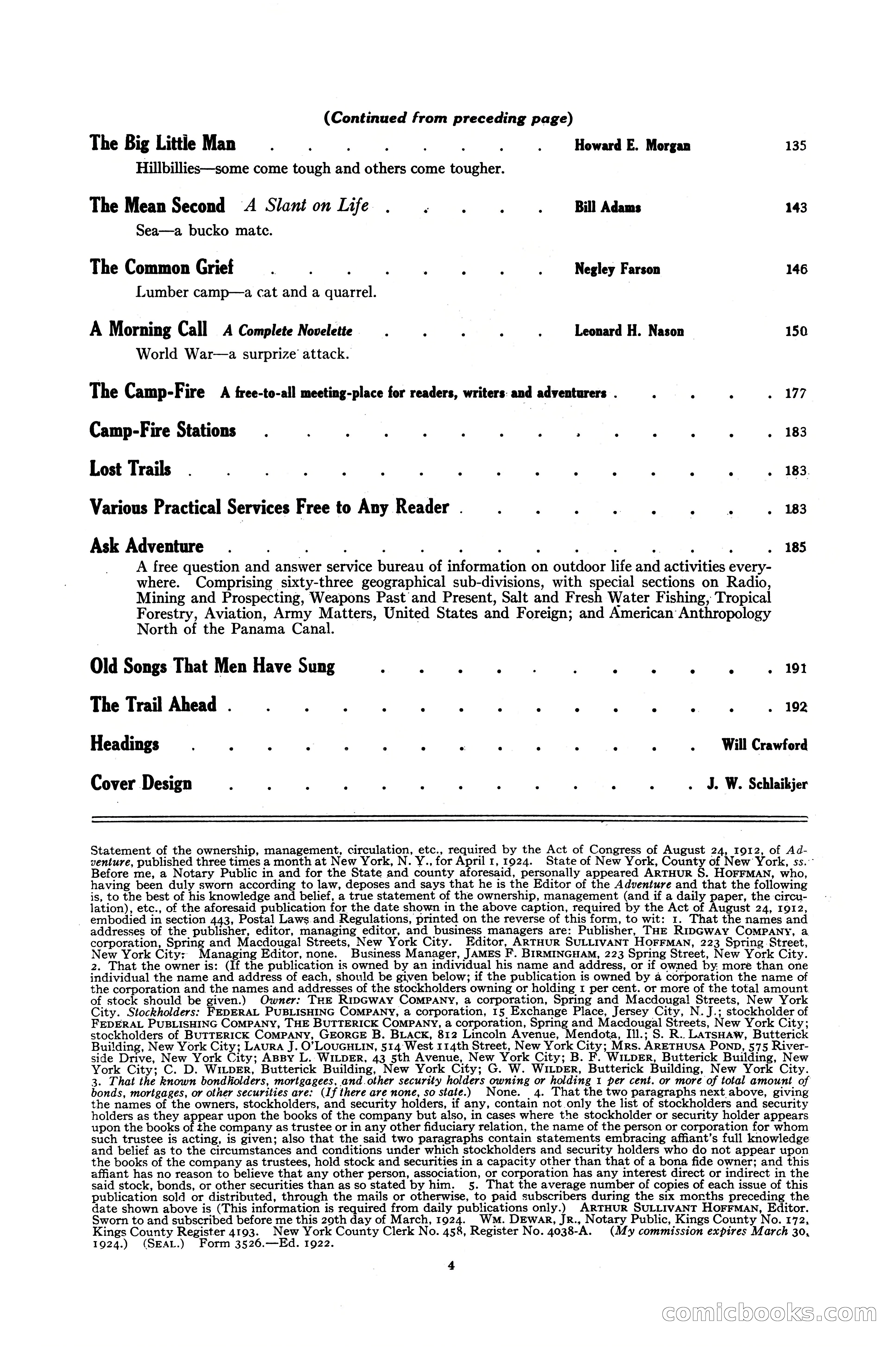 Adventure Magazine Cover — page 6 of 218