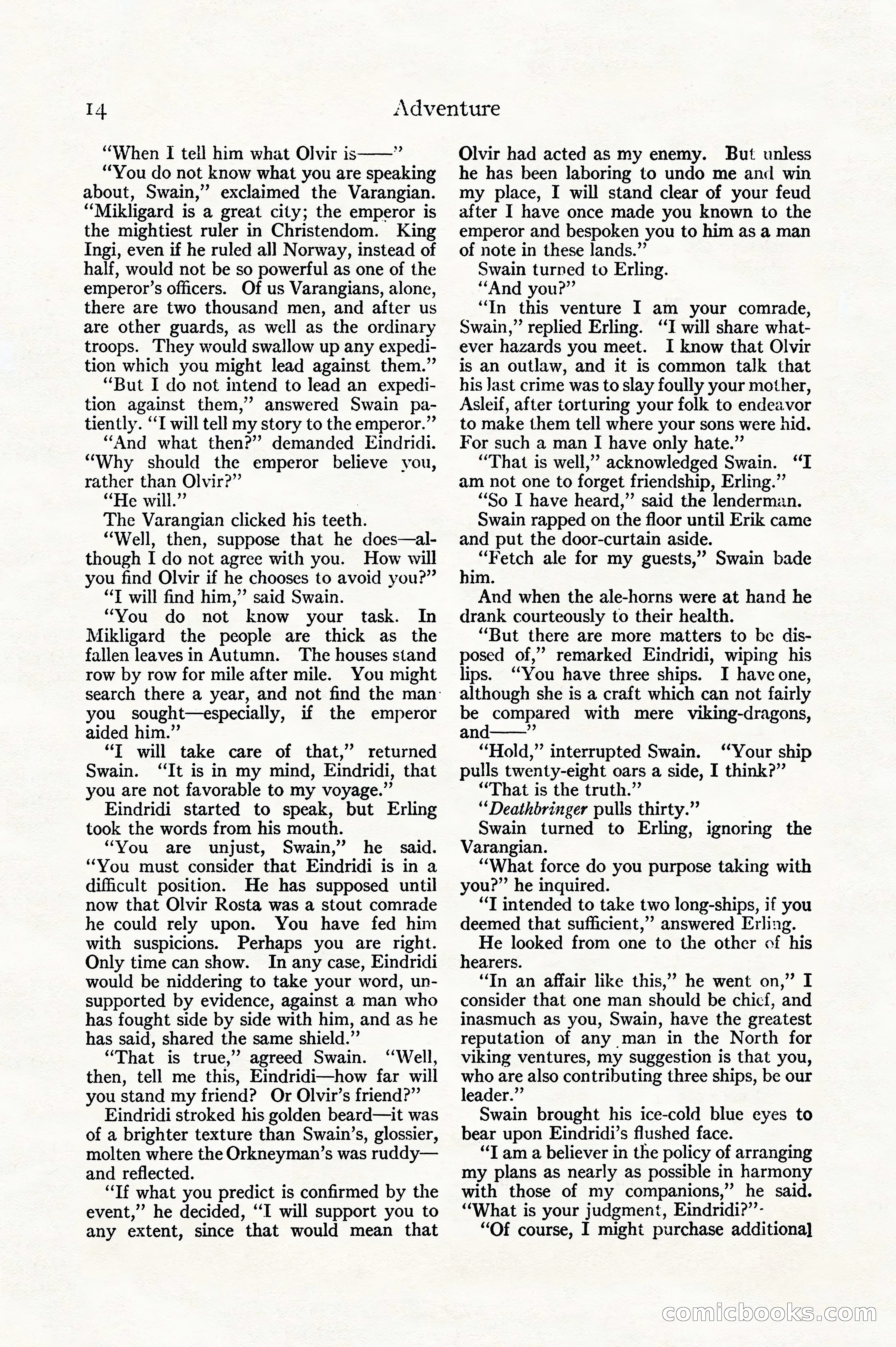 Adventure Magazine Cover — page 38 of 218
