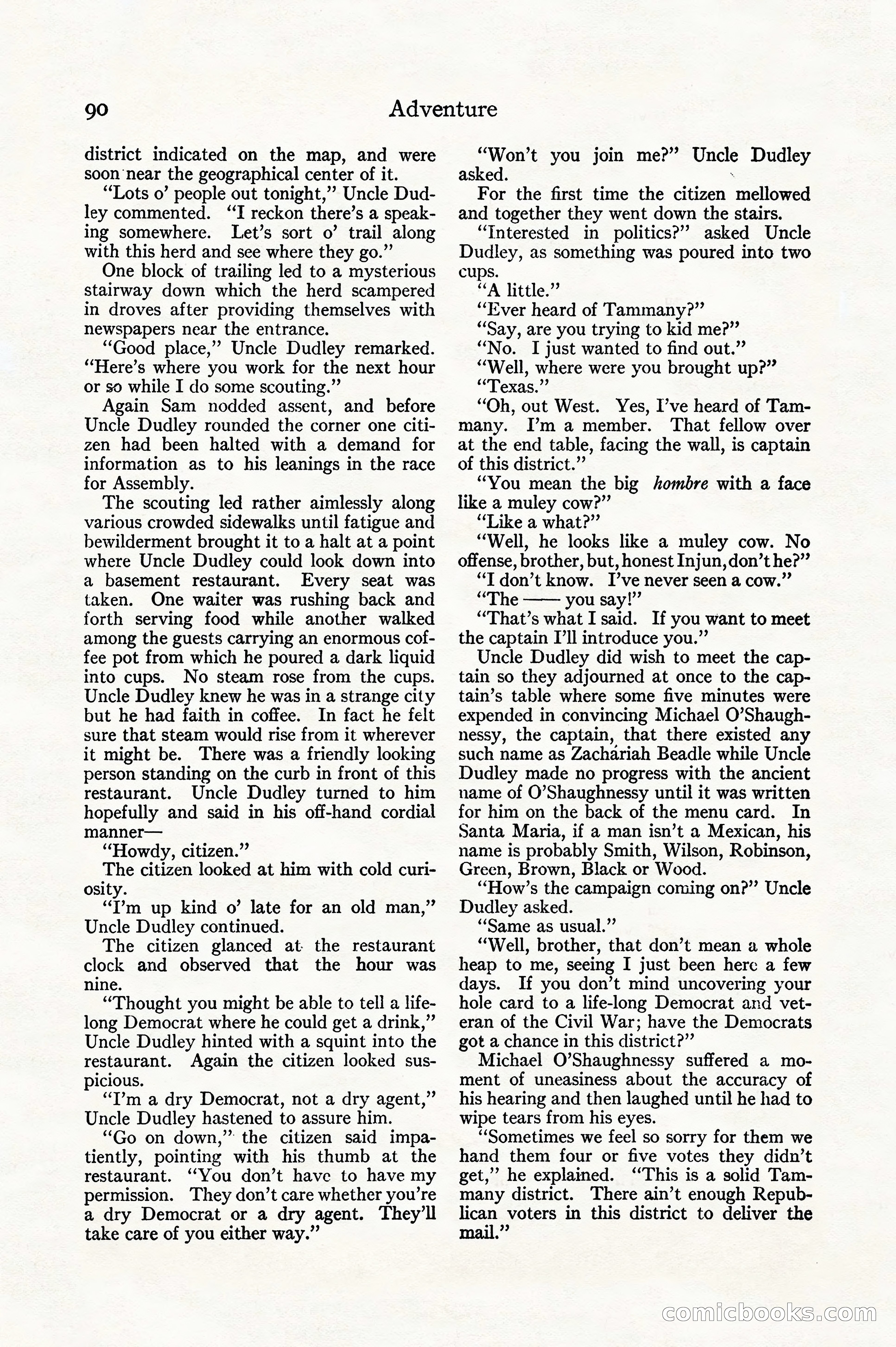 Adventure Magazine Cover — page 114 of 218
