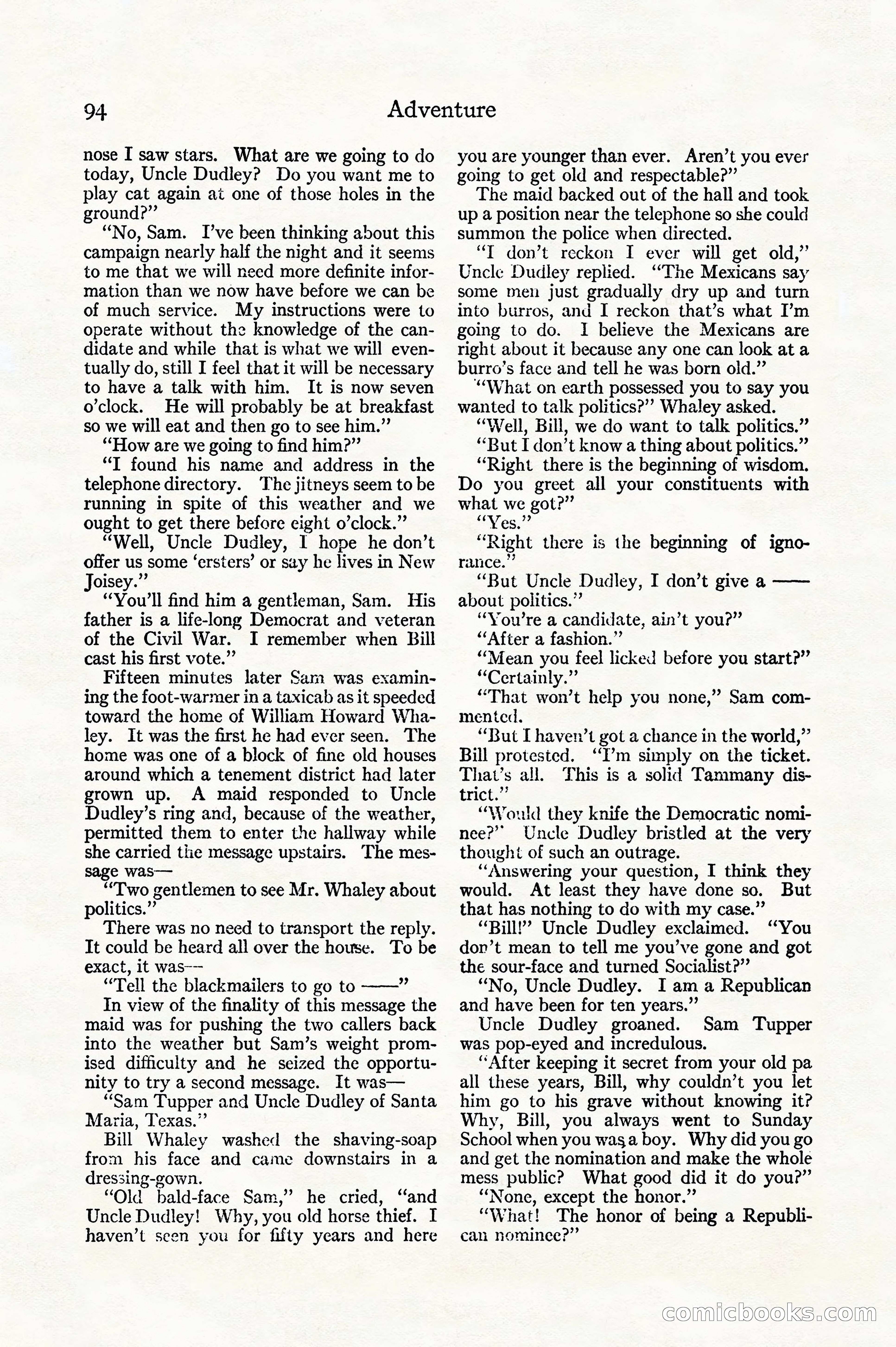 Adventure Magazine Cover — page 118 of 218
