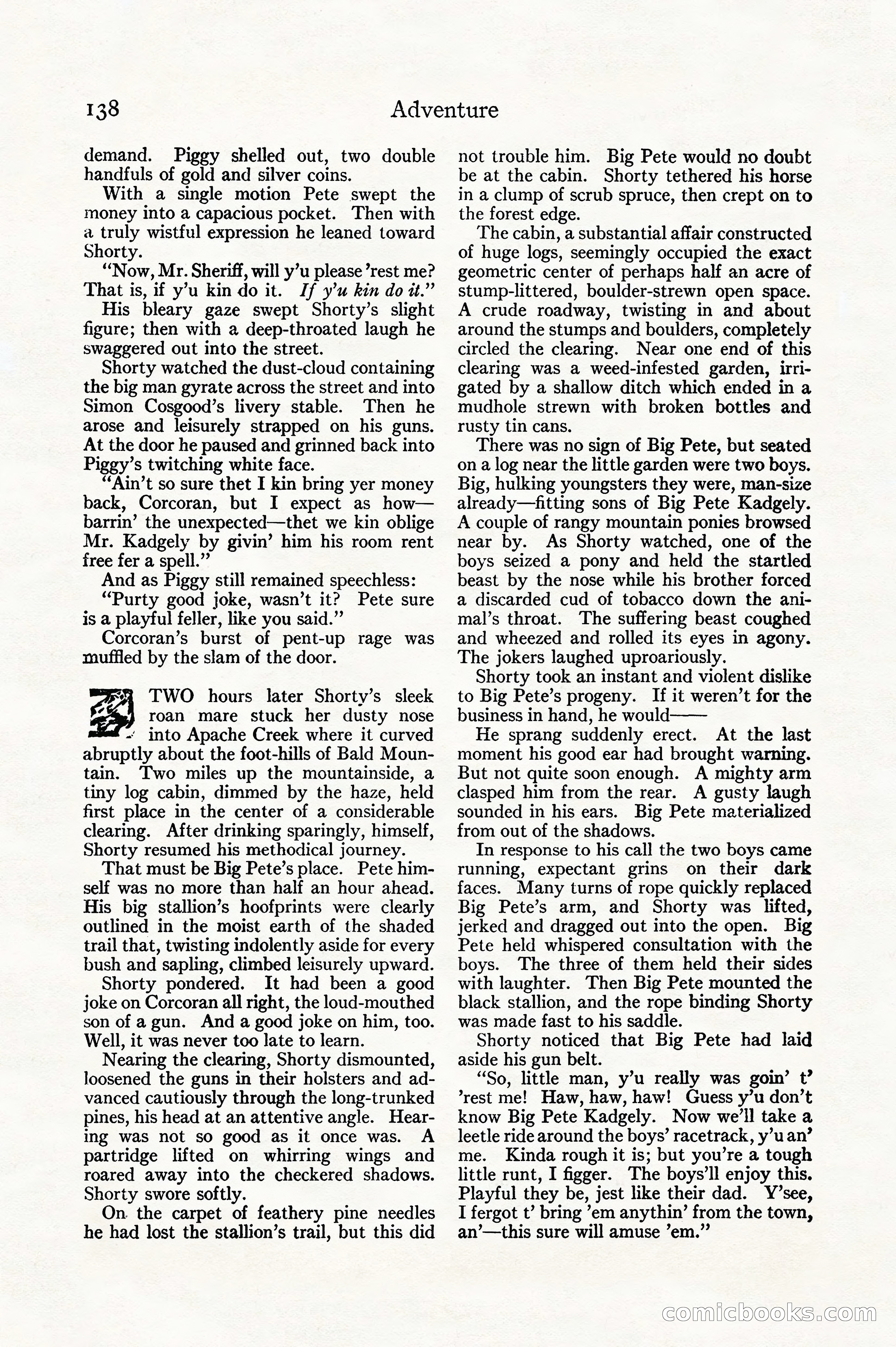 Adventure Magazine Cover — page 162 of 218