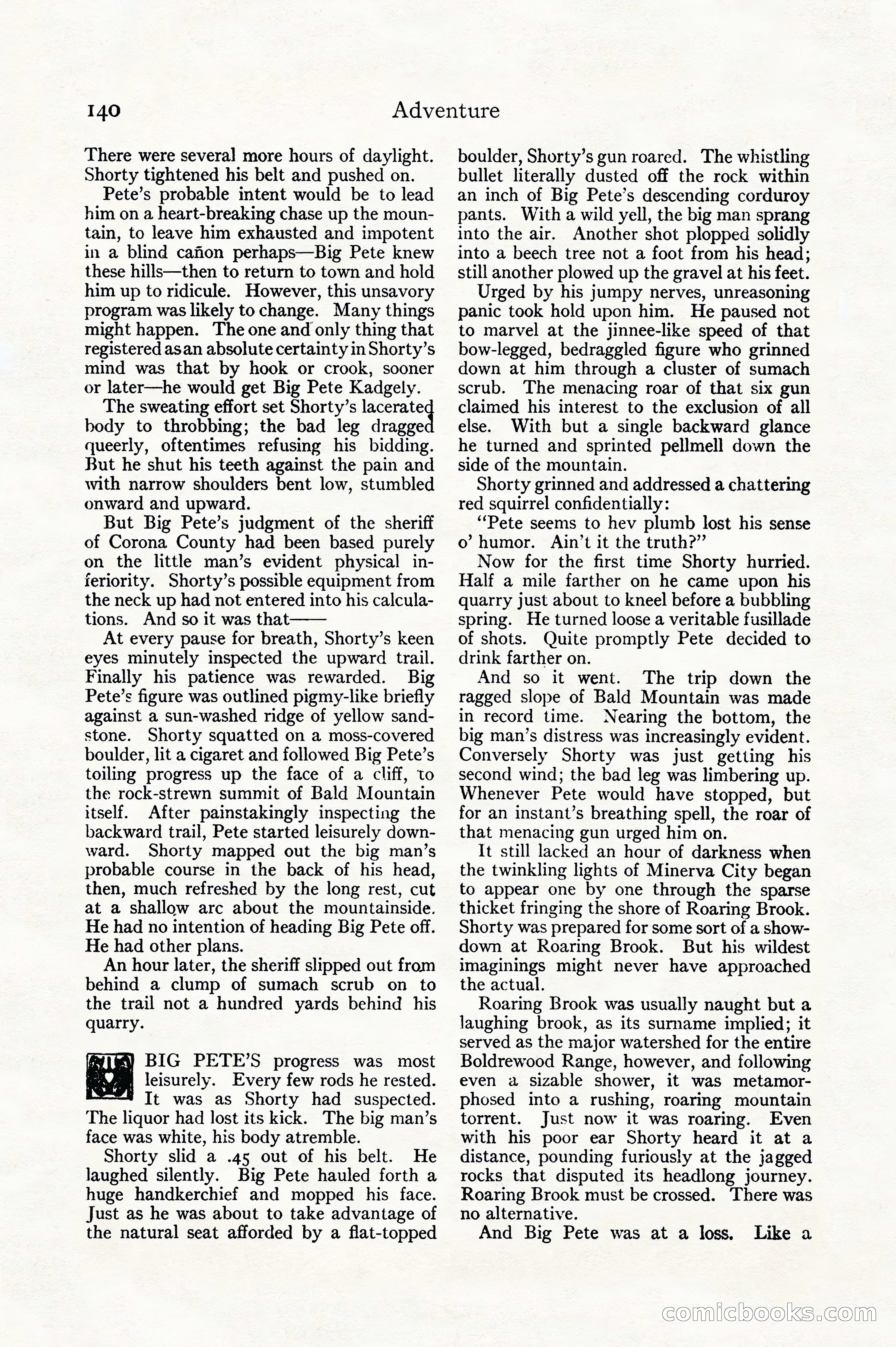 Adventure Magazine Cover — page 164 of 218