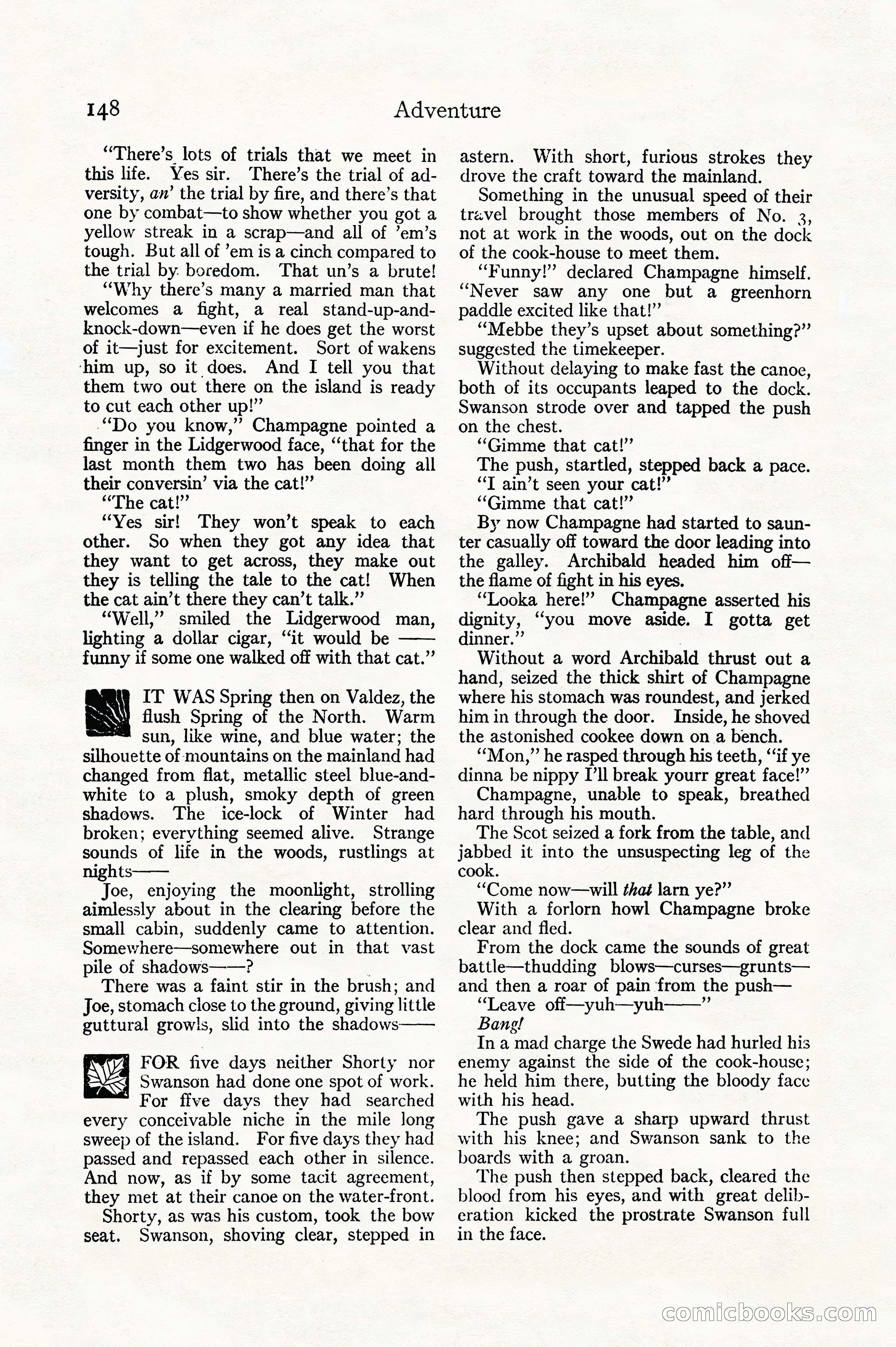 Adventure Magazine Cover — page 172 of 218