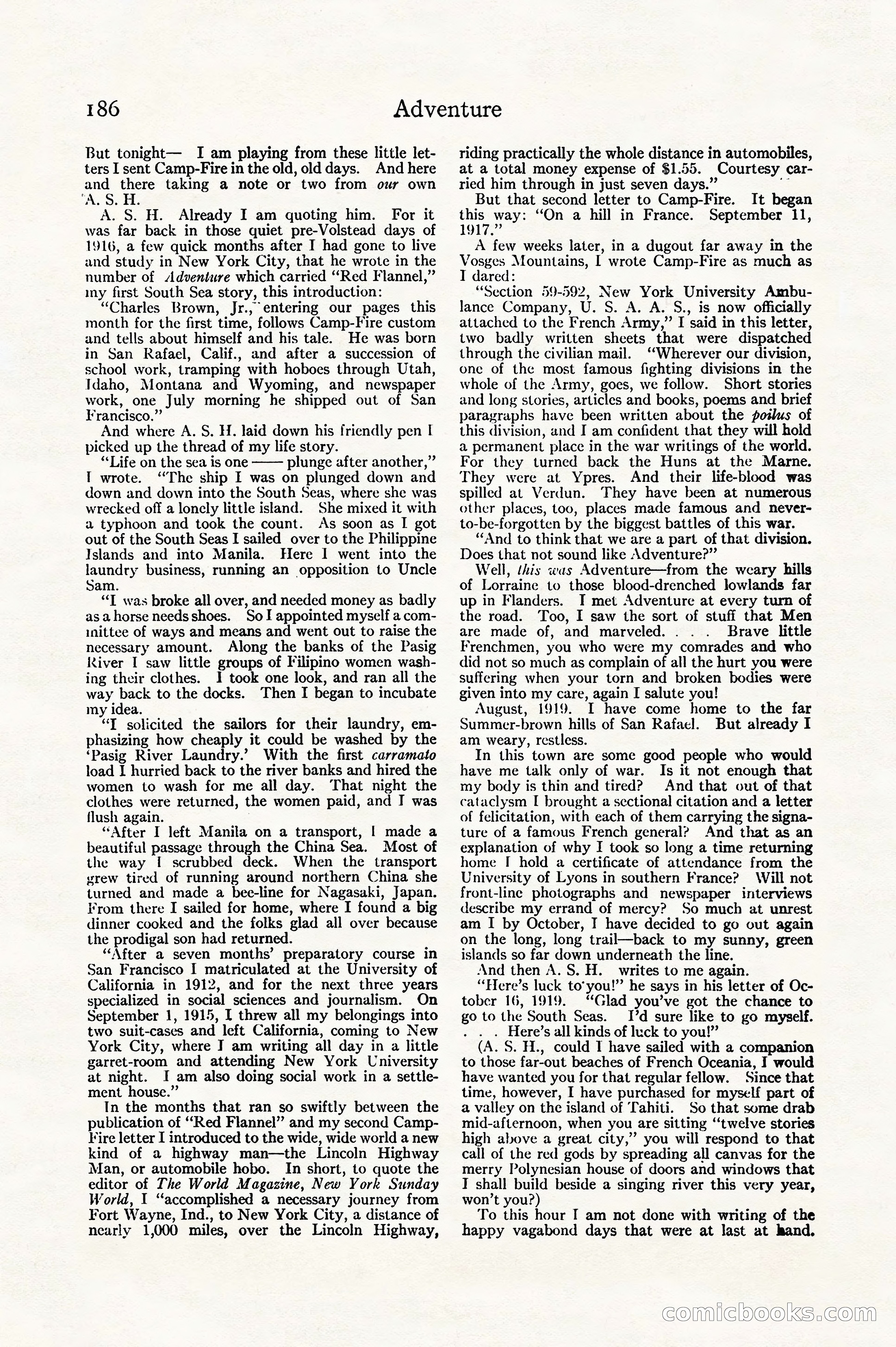 Adventure Magazine Cover — page 210 of 218