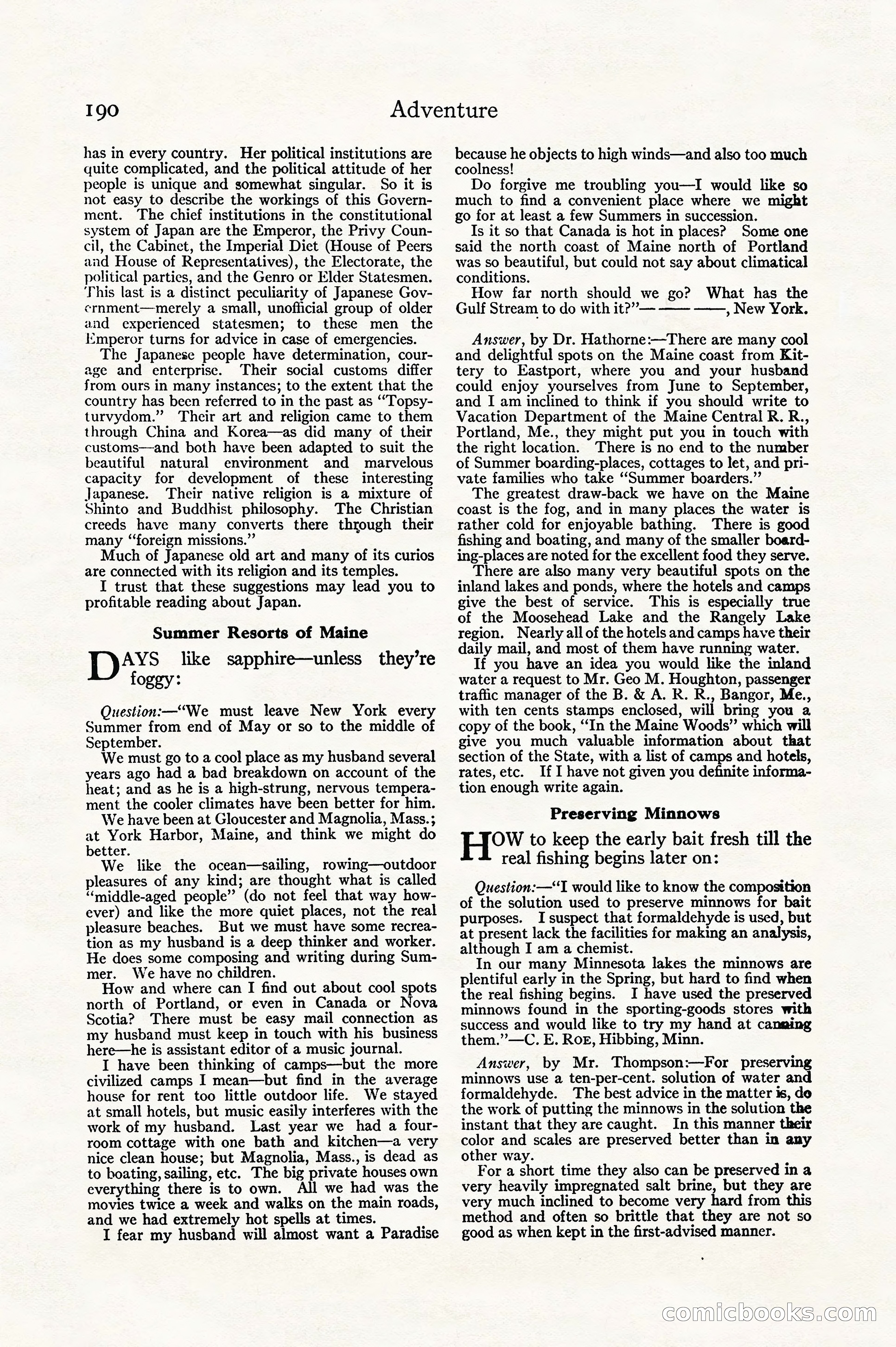 Adventure Magazine Cover — page 214 of 218