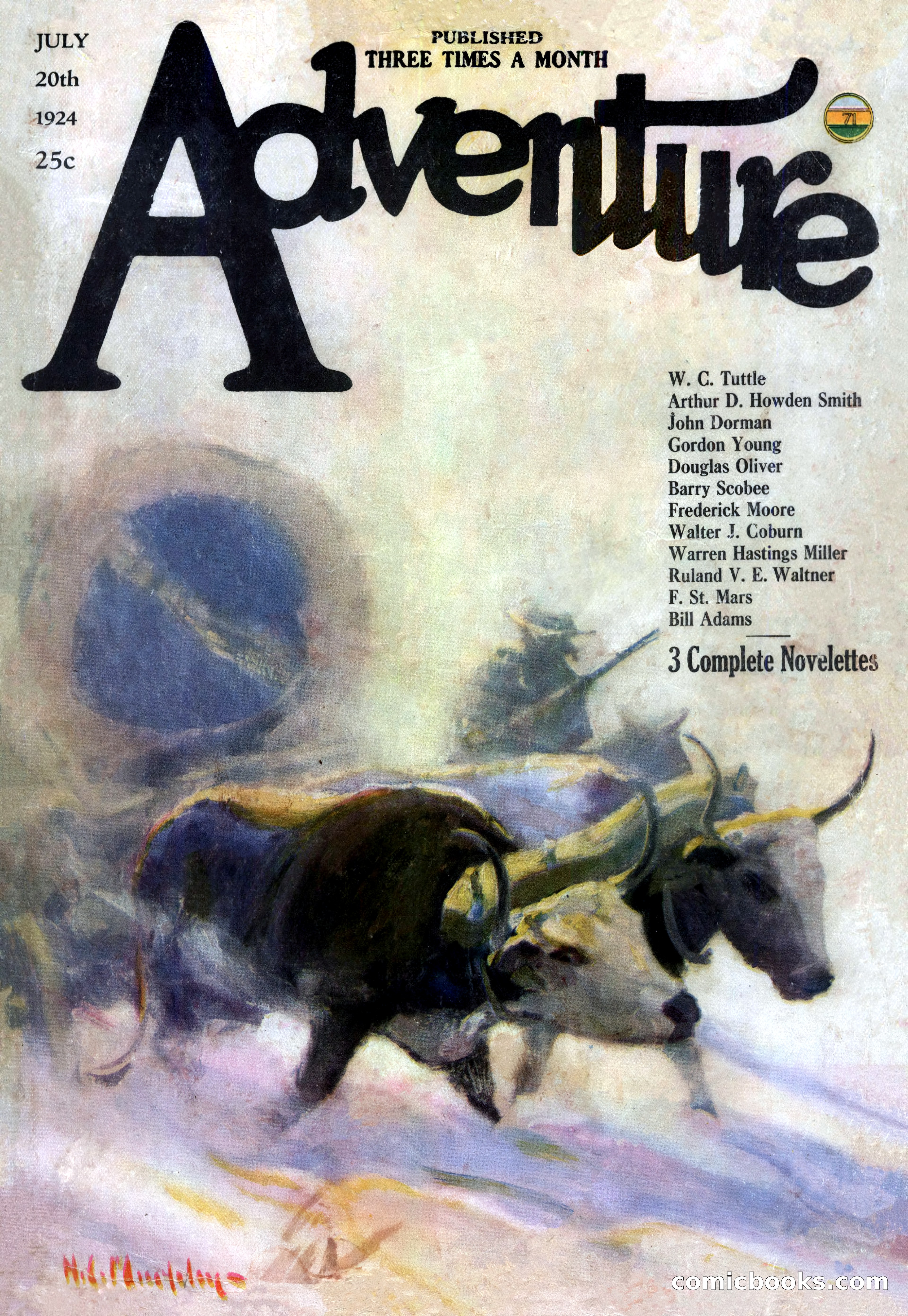 Adventure Magazine Cover — page 1 of 208