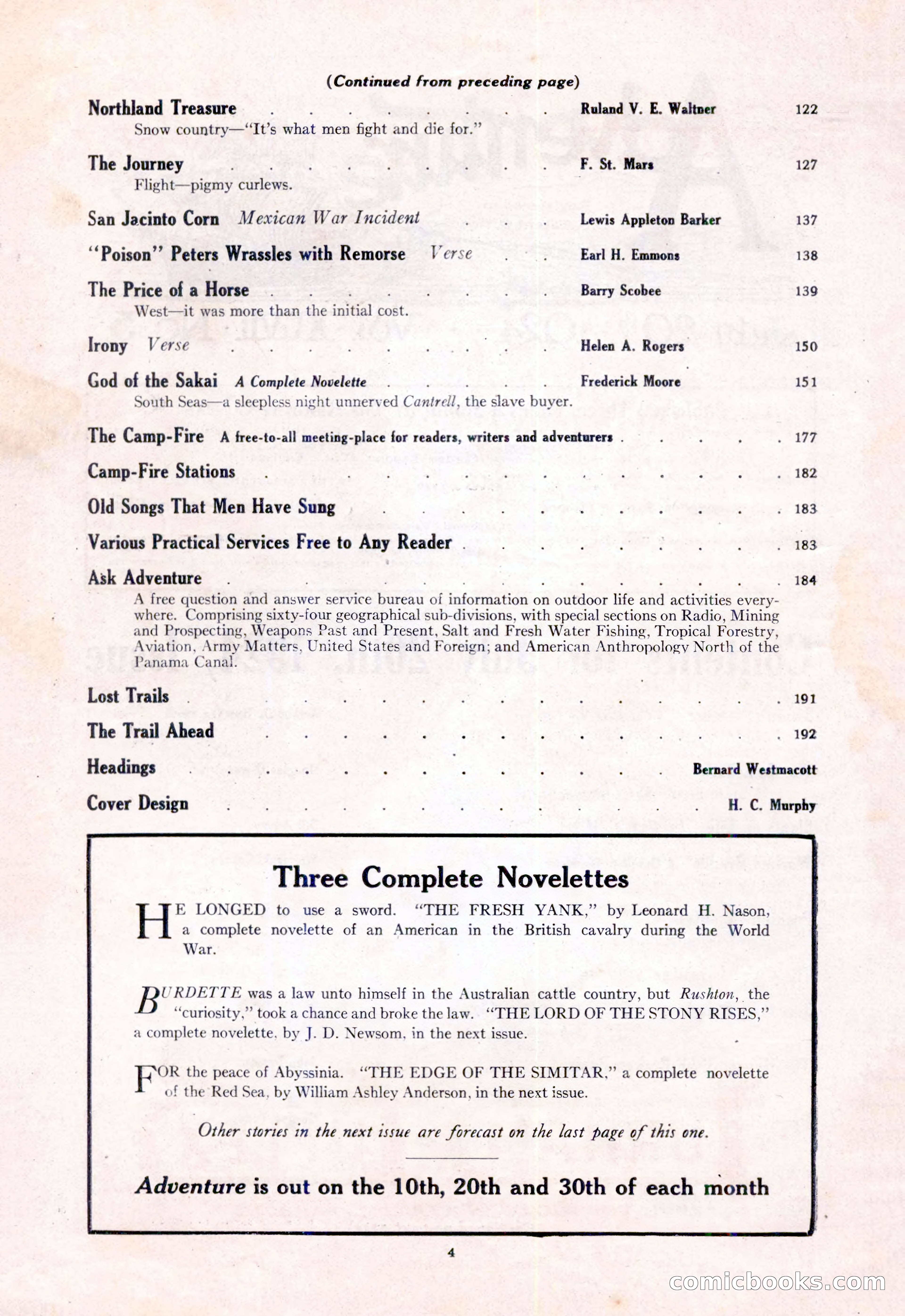Adventure Magazine Cover — page 6 of 208