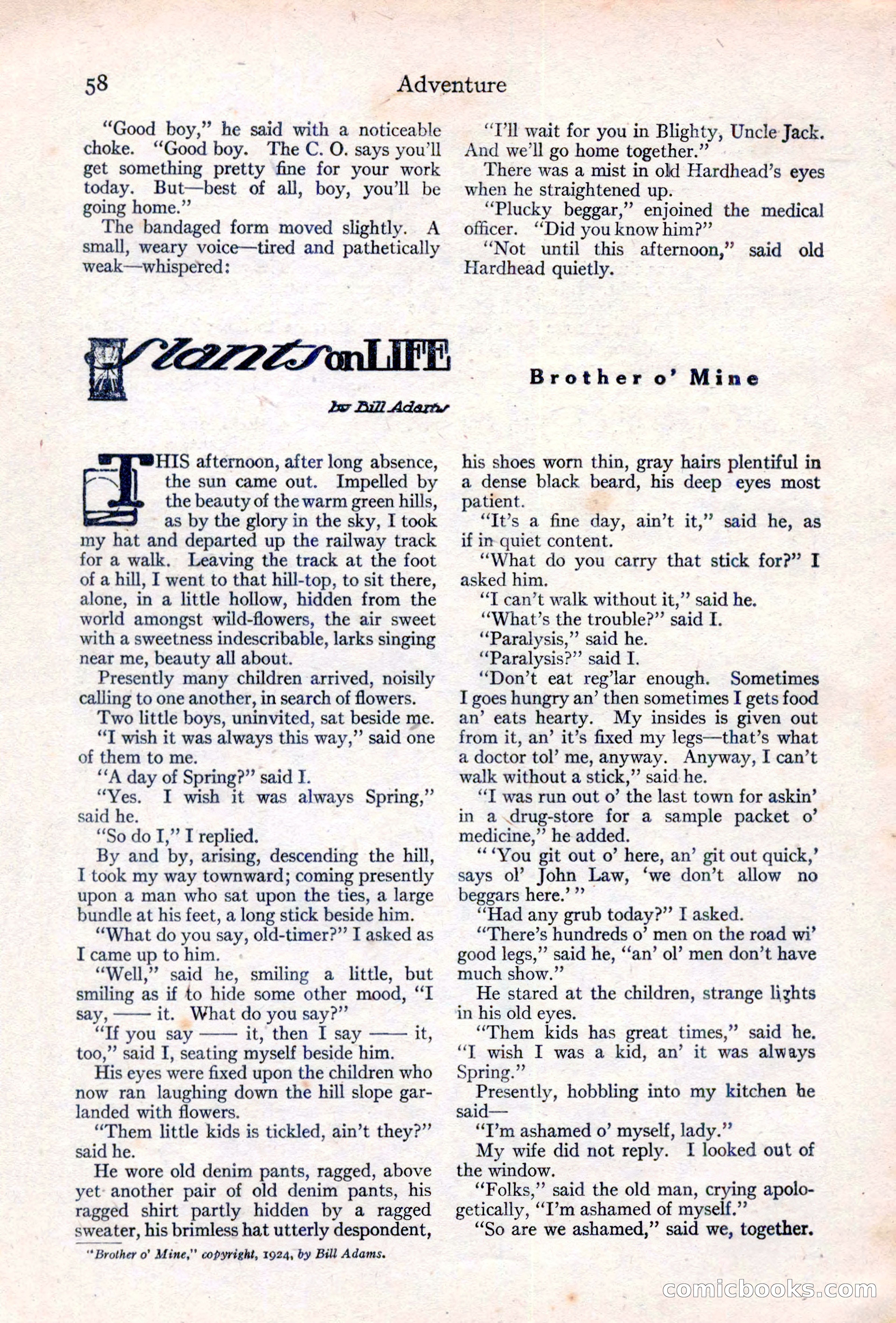 Adventure Magazine Cover — page 72 of 208