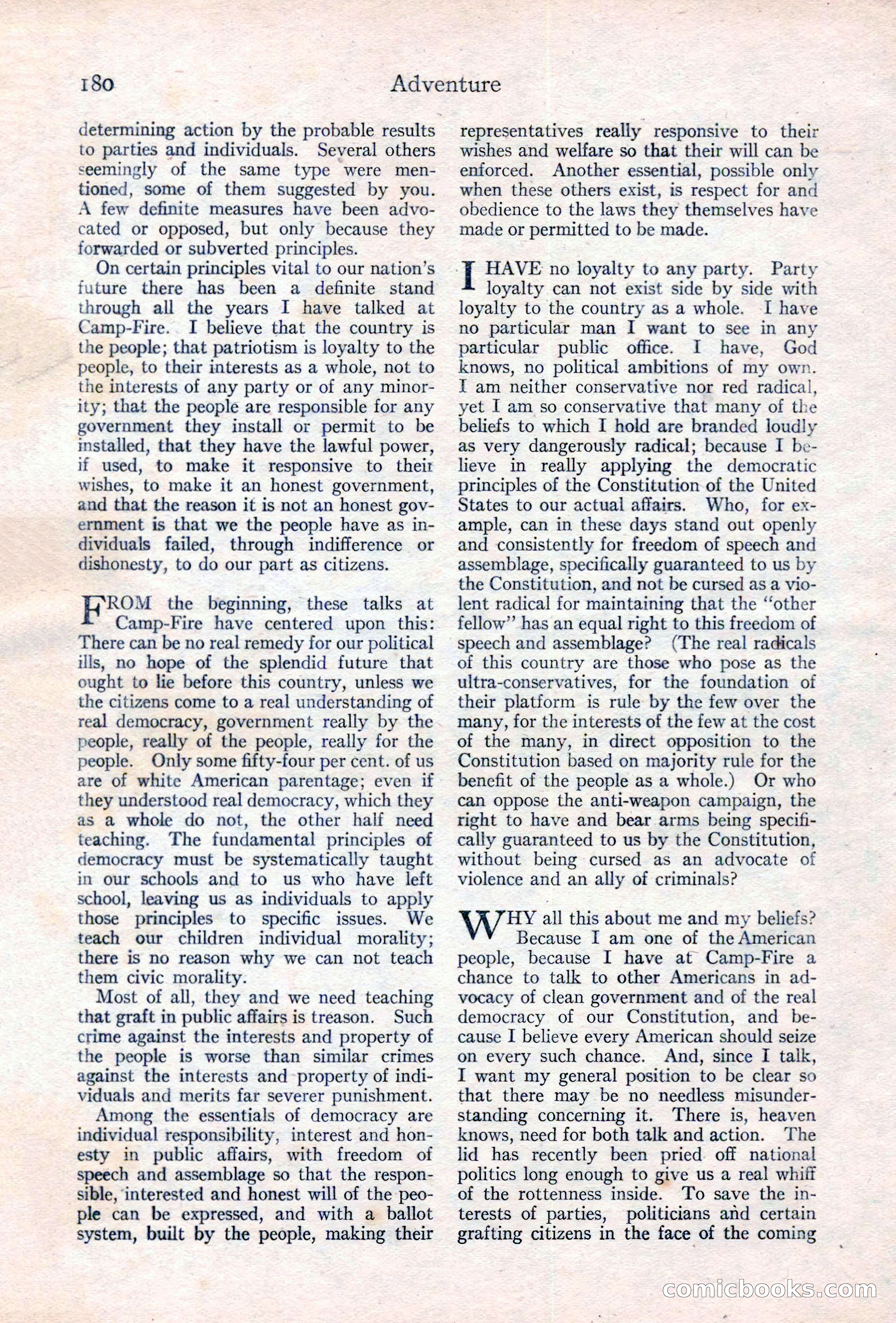 Adventure Magazine Cover — page 194 of 208