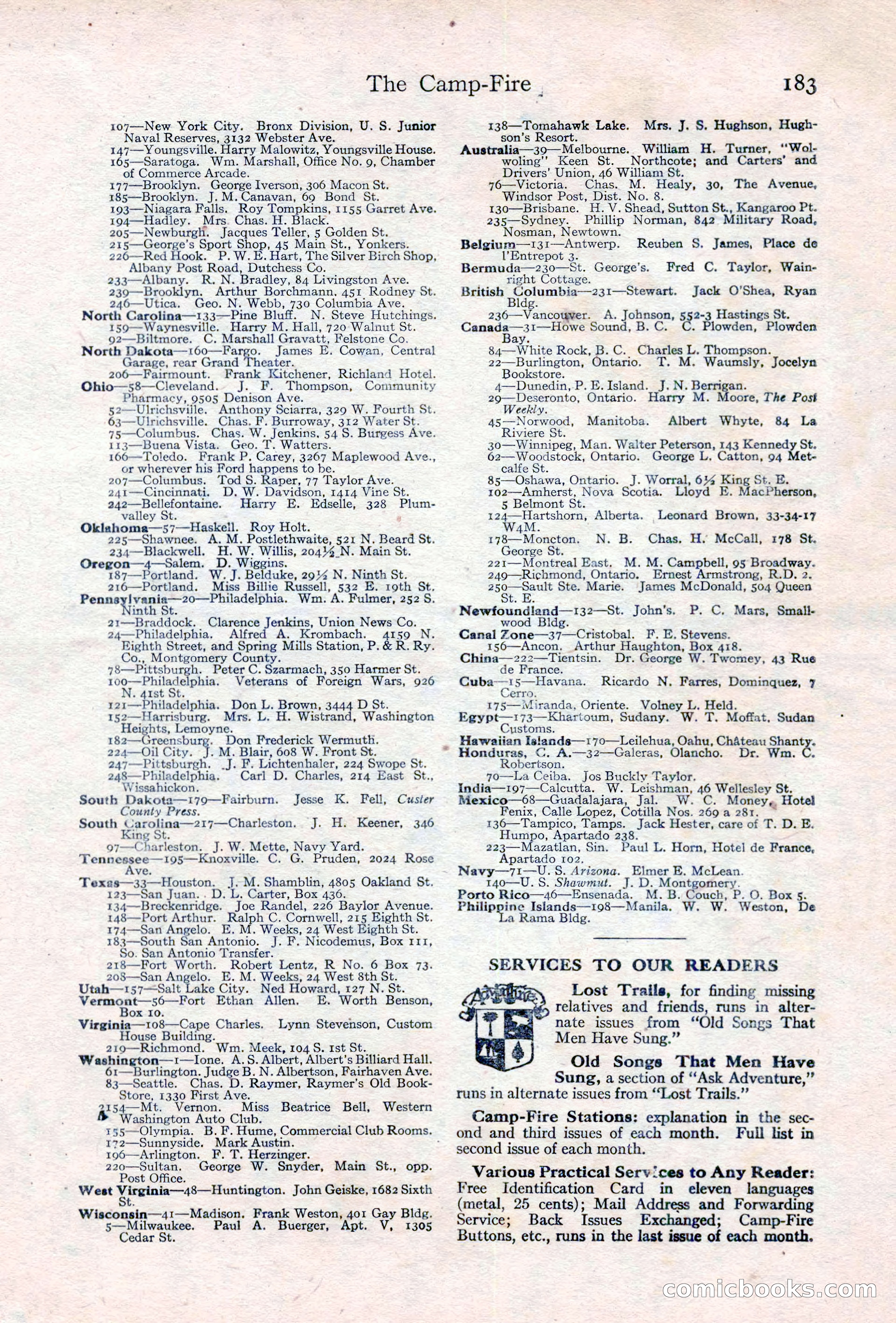 Adventure Magazine Cover — page 197 of 208