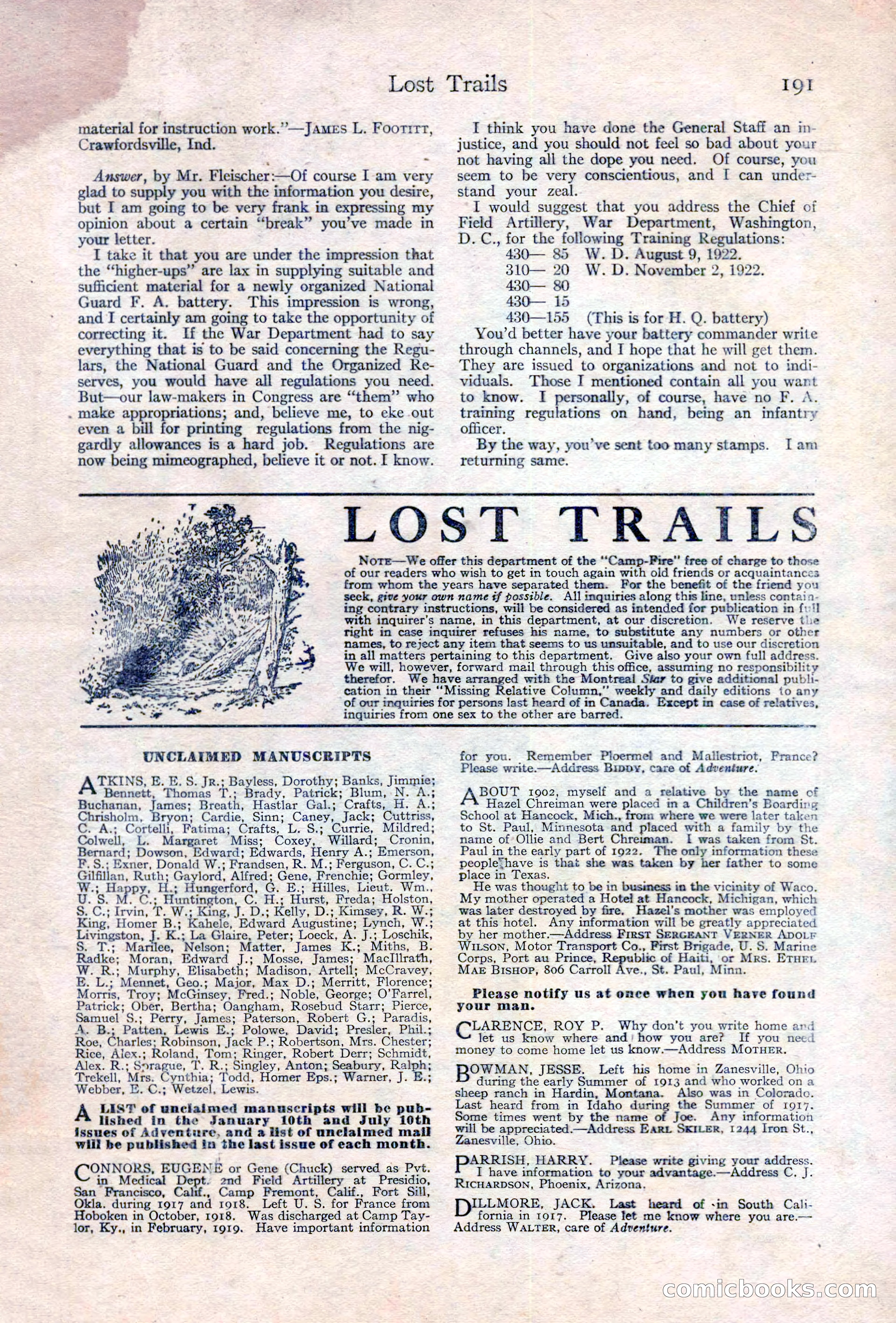 Adventure Magazine Cover — page 205 of 208