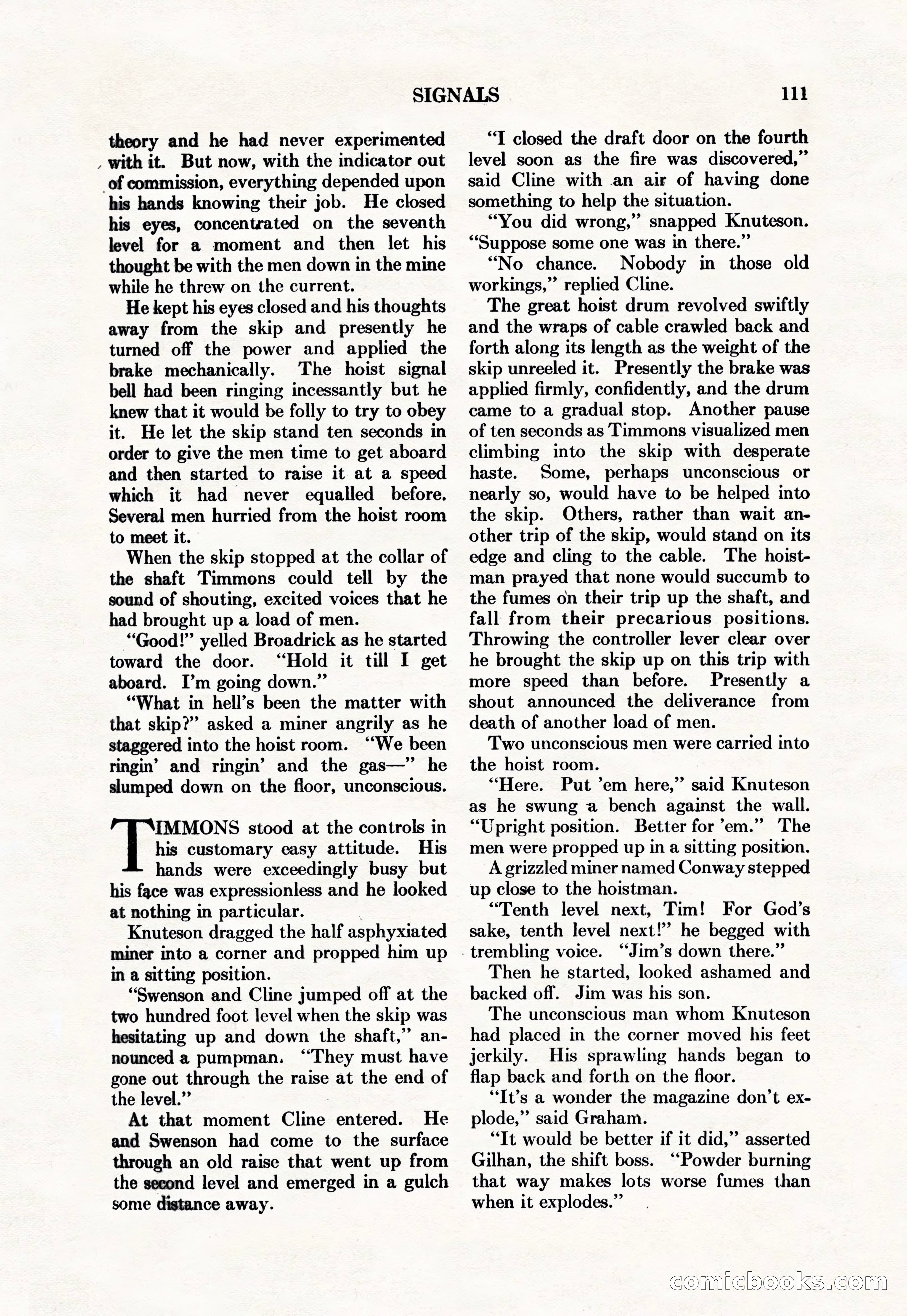 Adventure Magazine Cover — page 113 of 194