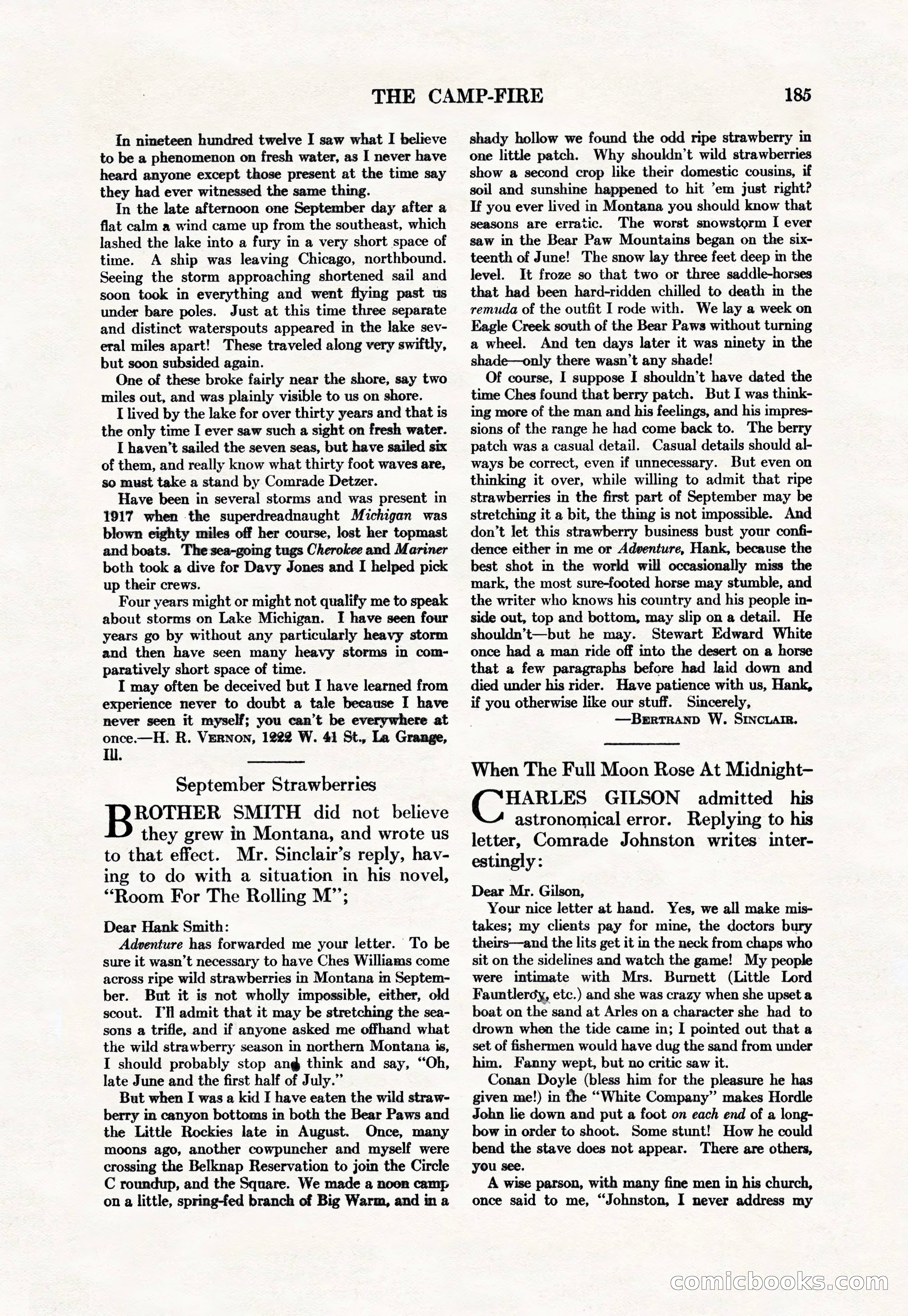 Adventure Magazine Cover — page 187 of 194