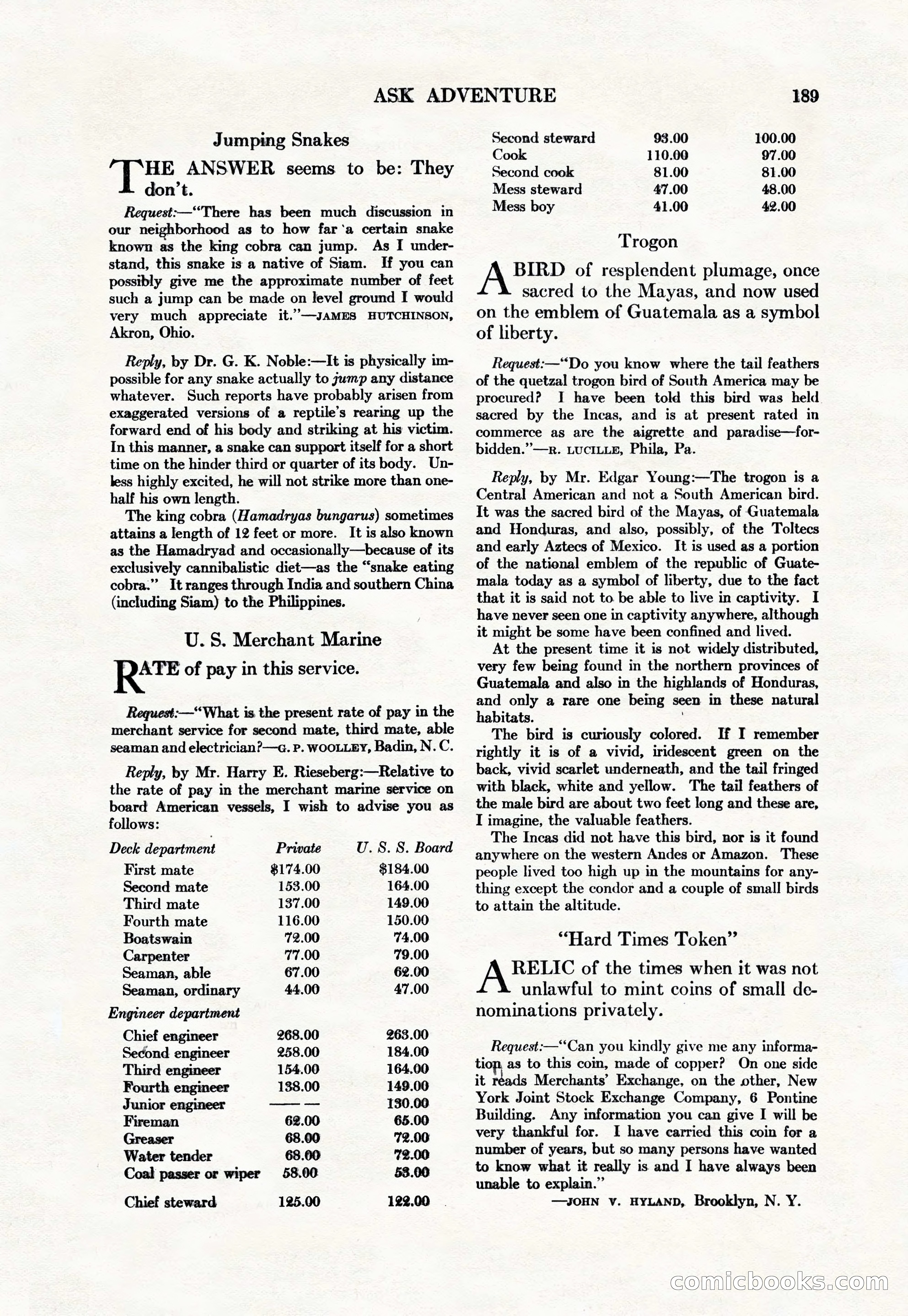 Adventure Magazine Cover — page 191 of 194