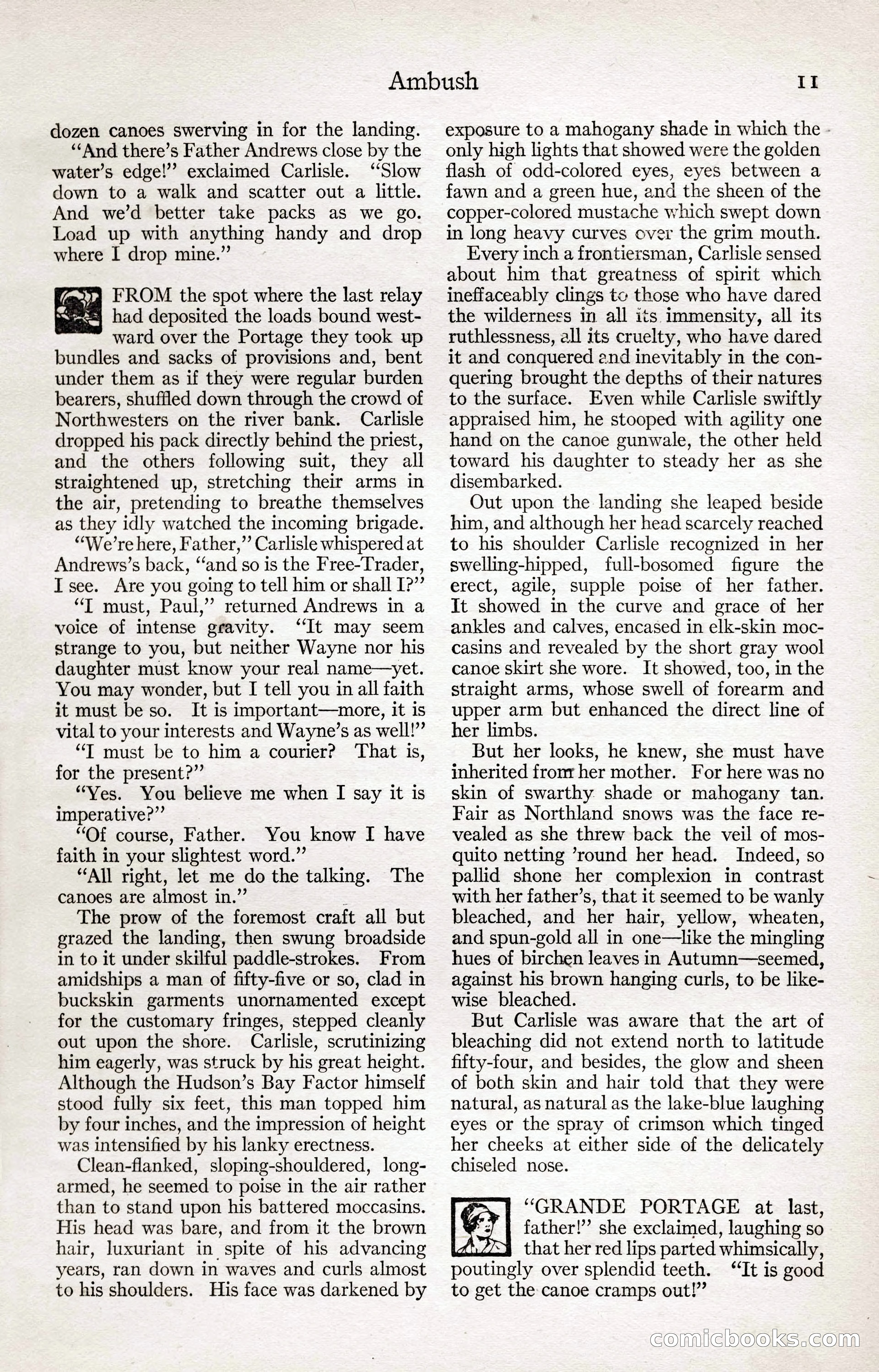 Adventure Magazine Cover, April 3, 1918 — page 13 of 194