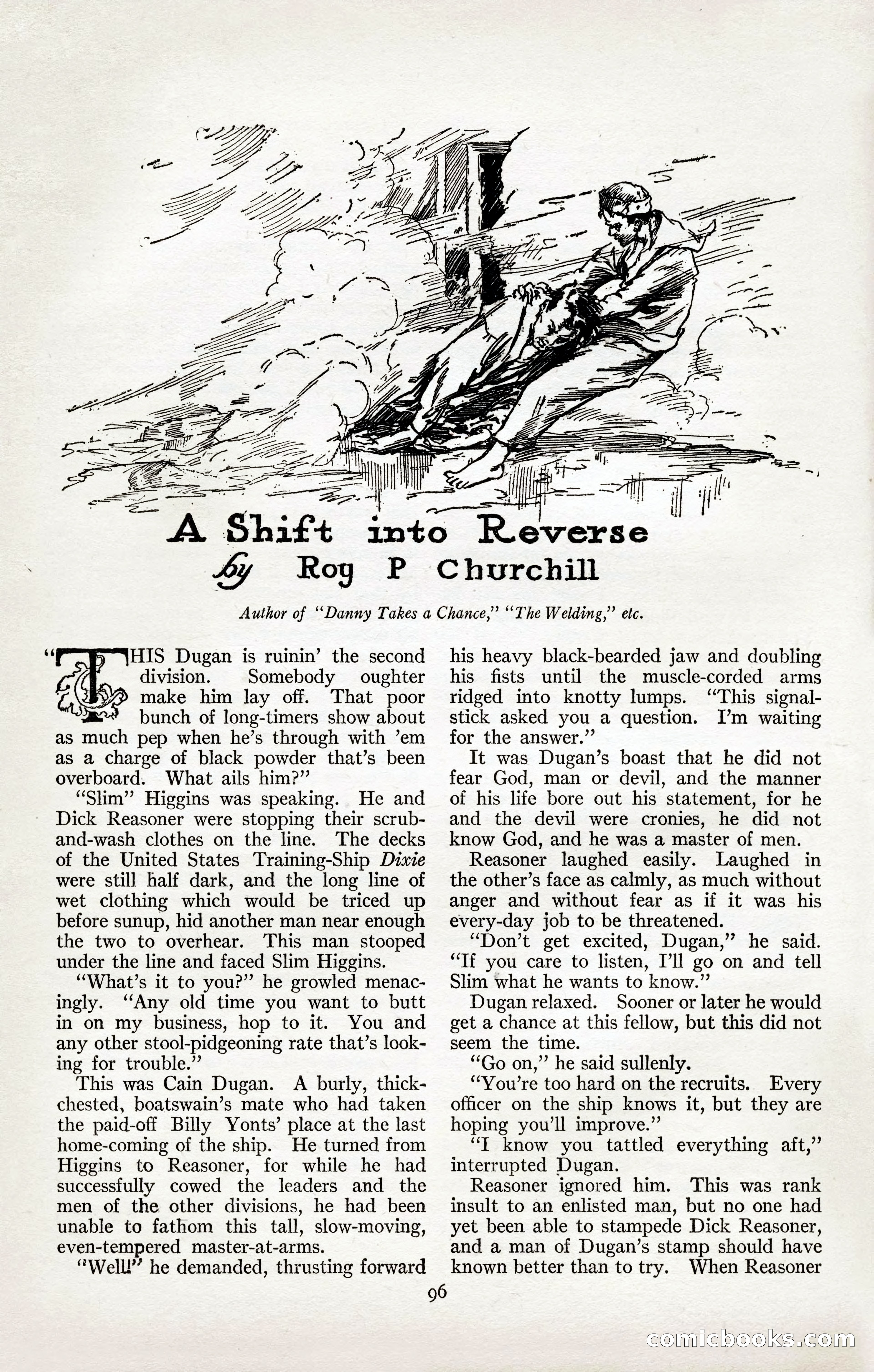 Adventure Magazine Cover, April 3, 1918 — page 98 of 194