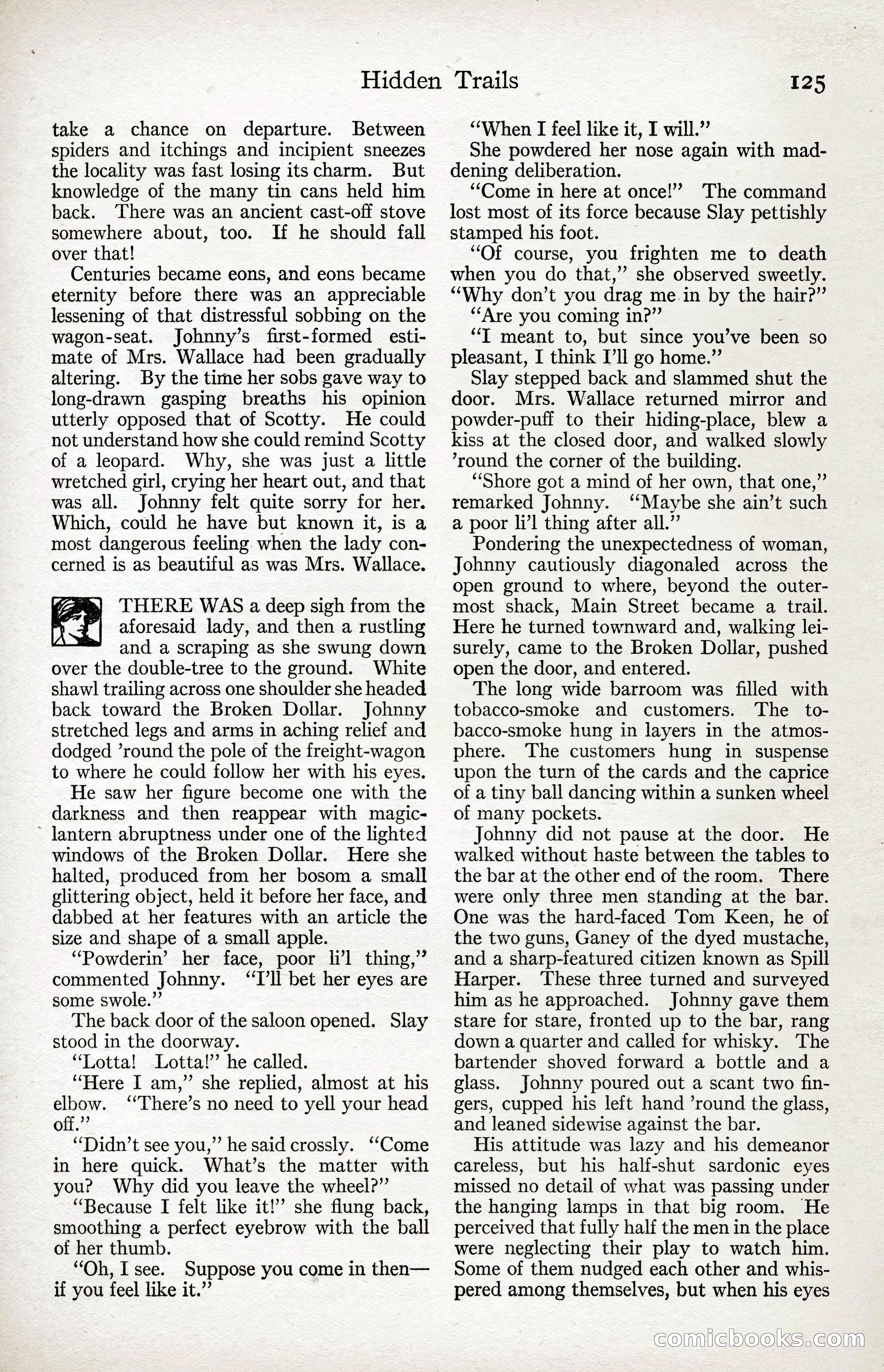Adventure Magazine Cover, April 3, 1918 — page 127 of 194