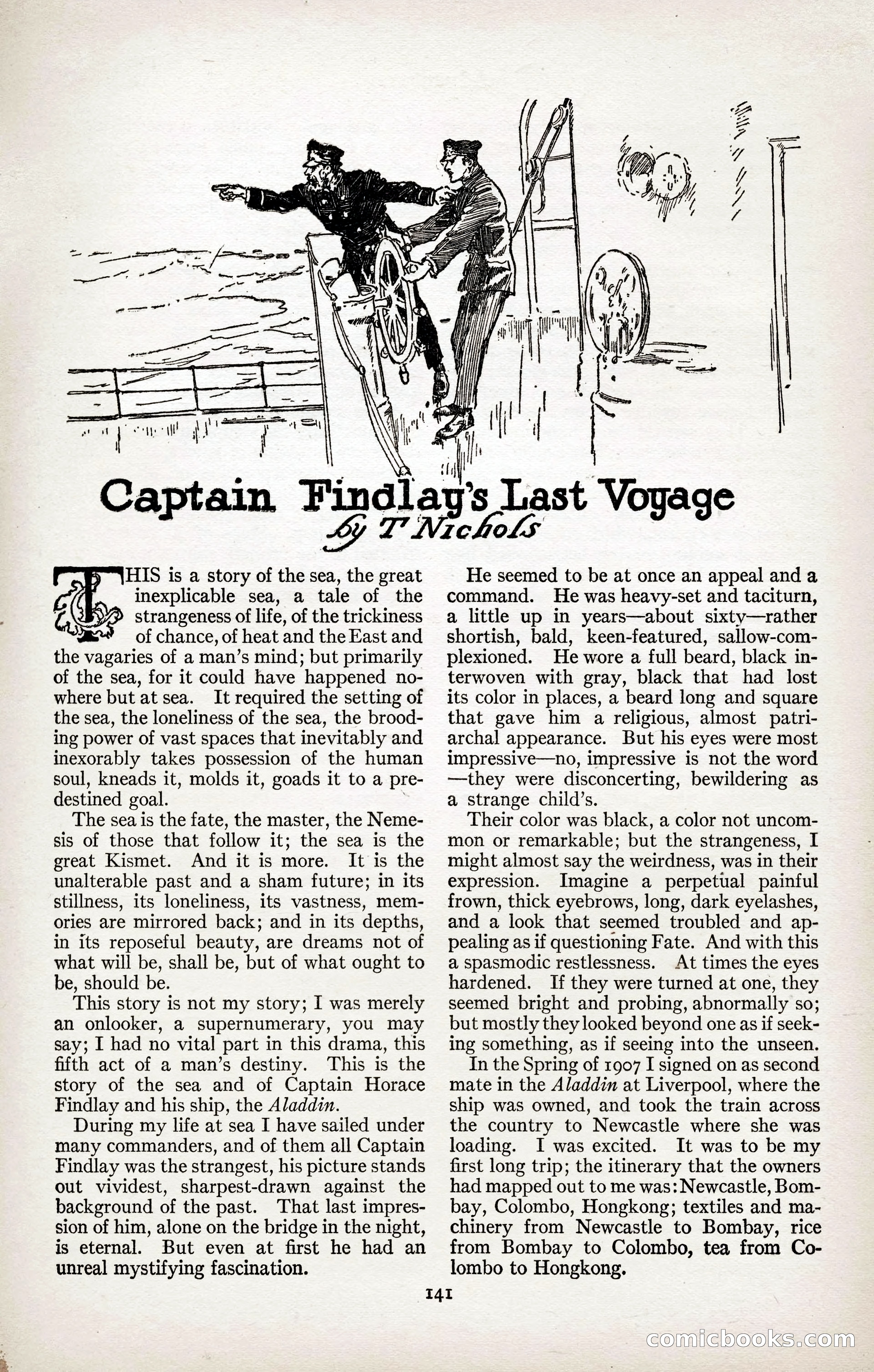 Adventure Magazine Cover, April 3, 1918 — page 143 of 194
