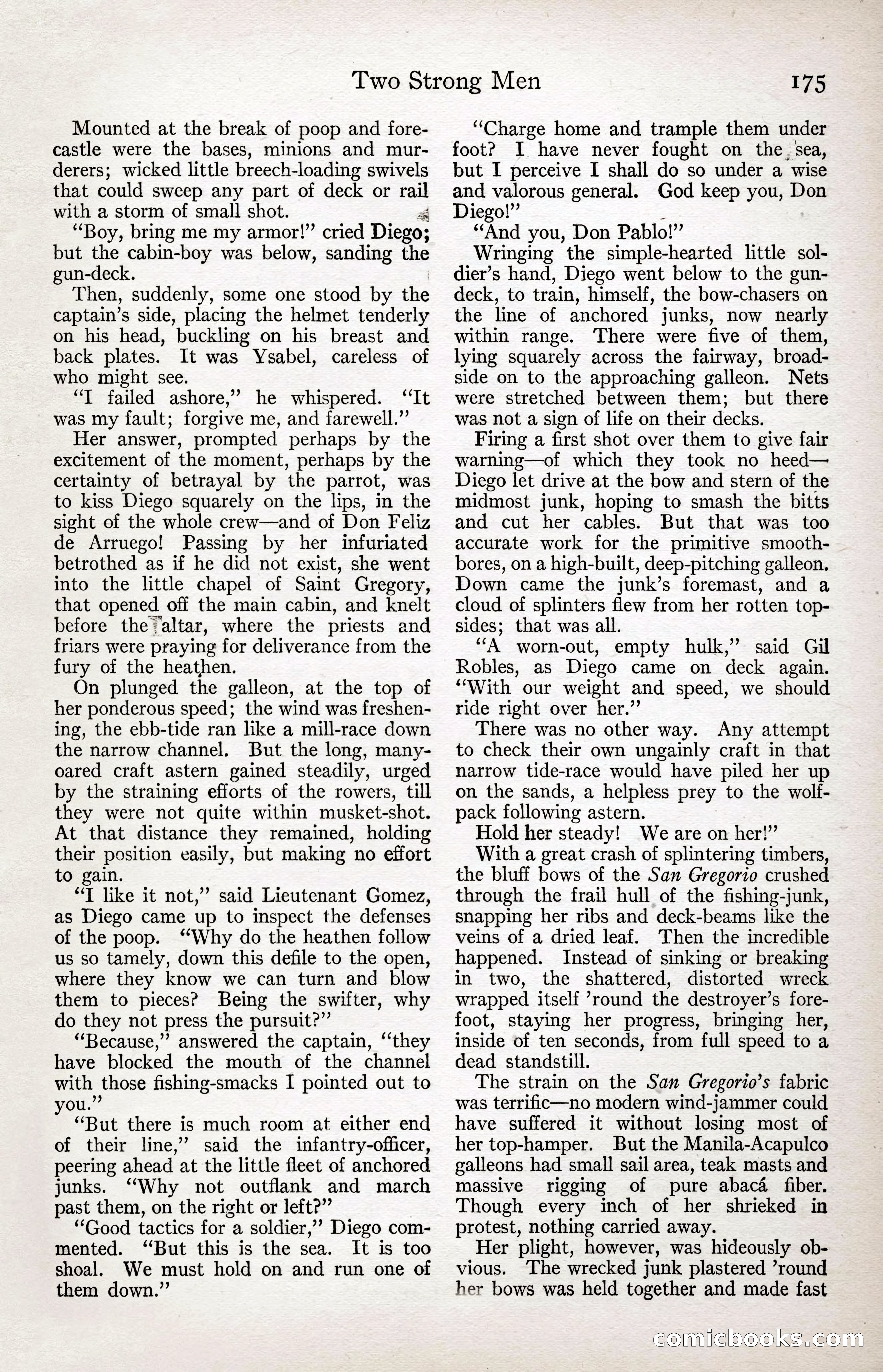 Adventure Magazine Cover, April 3, 1918 — page 177 of 194