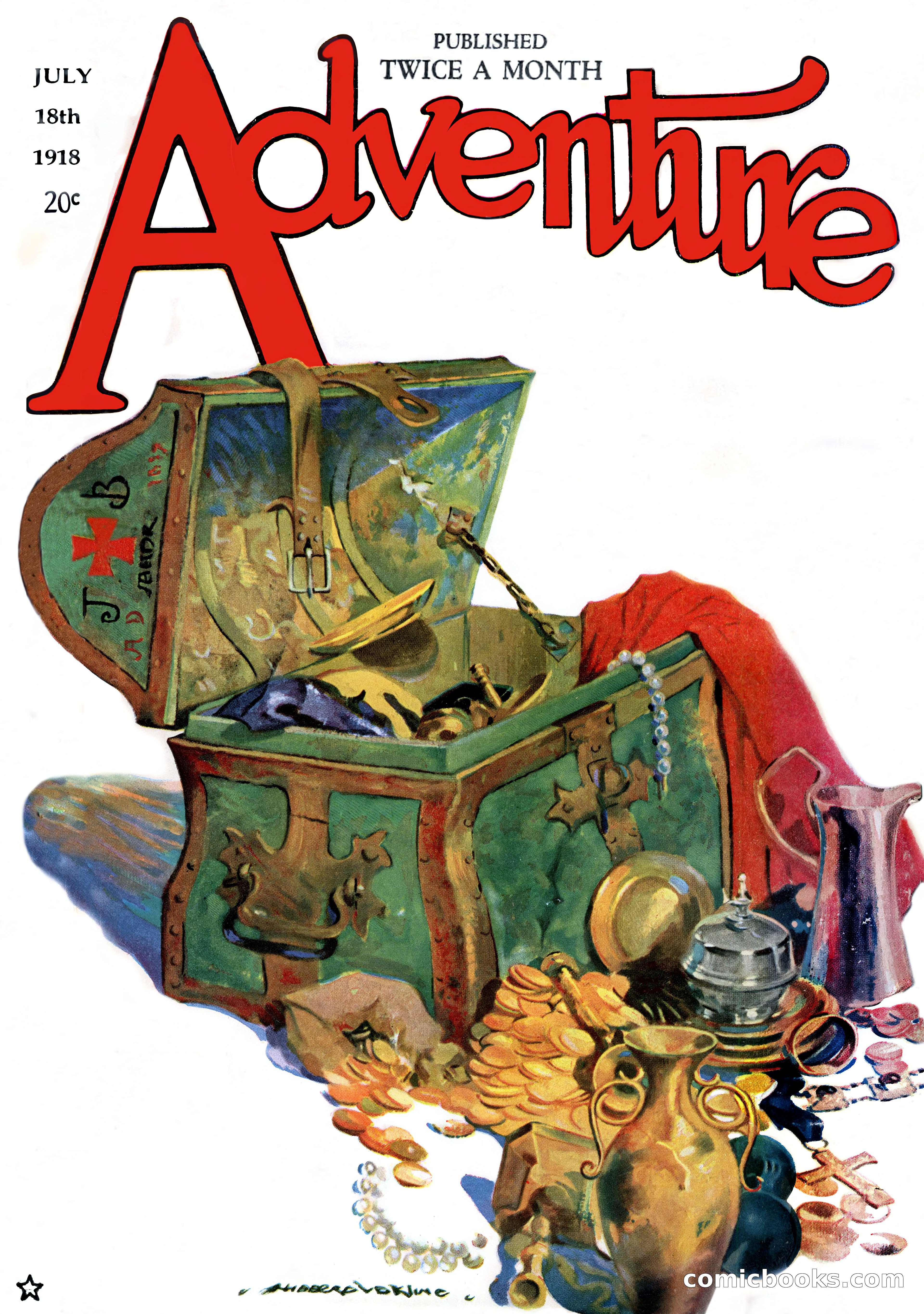 Adventure, July 18, 1918 — page 1 of 196