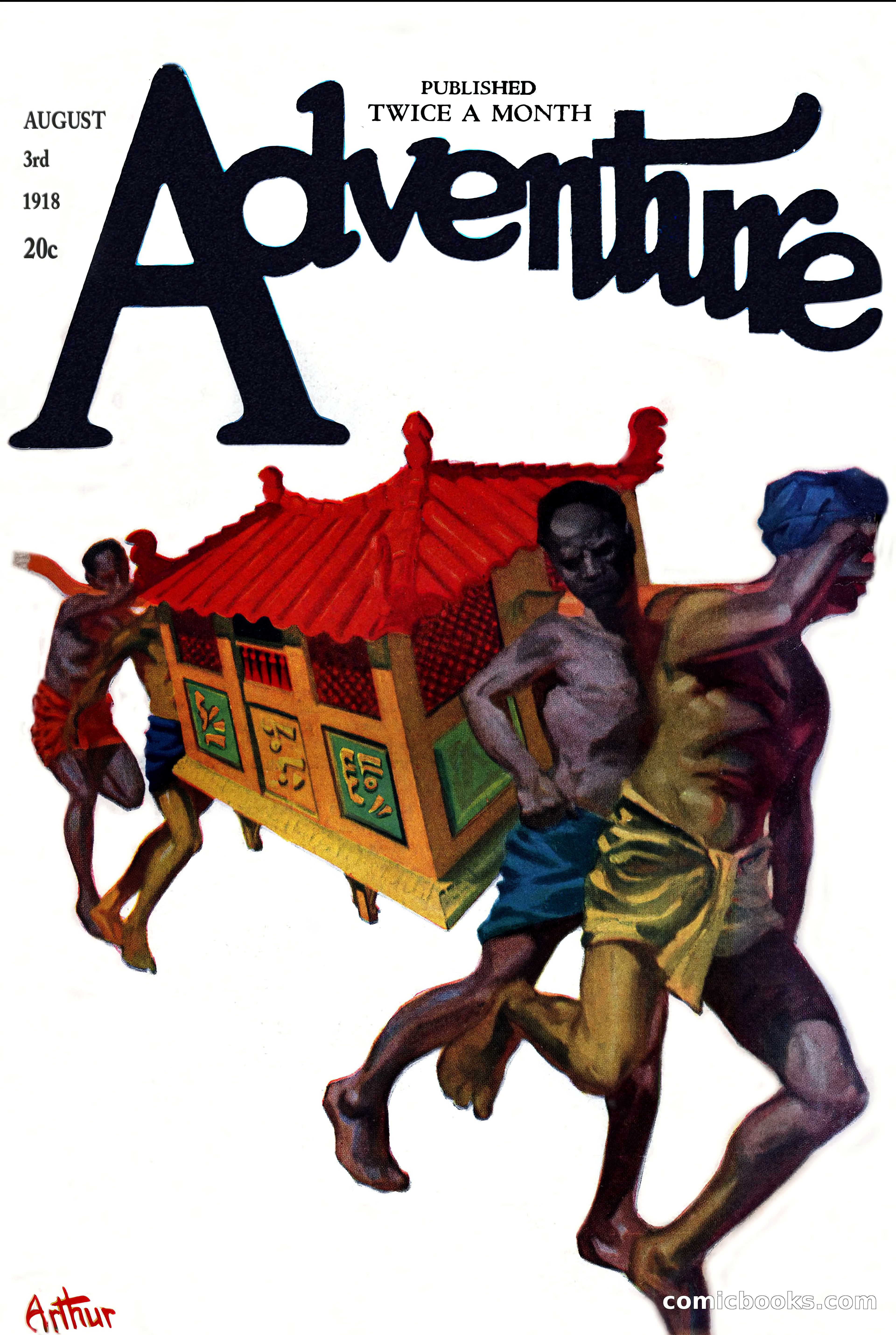 Adventure Magazine Cover — page 1 of 196