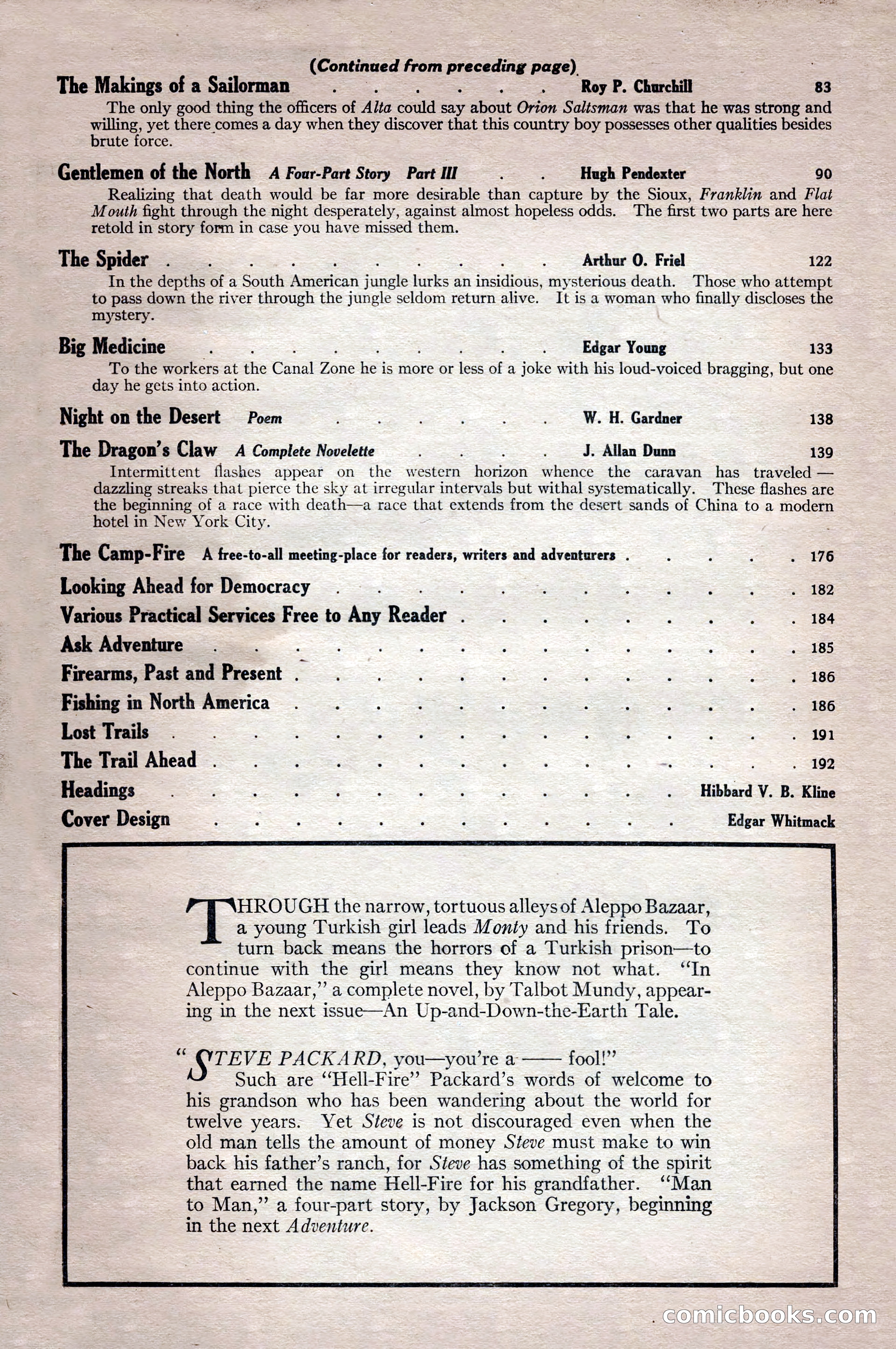 Adventure Magazine Cover — page 16 of 208