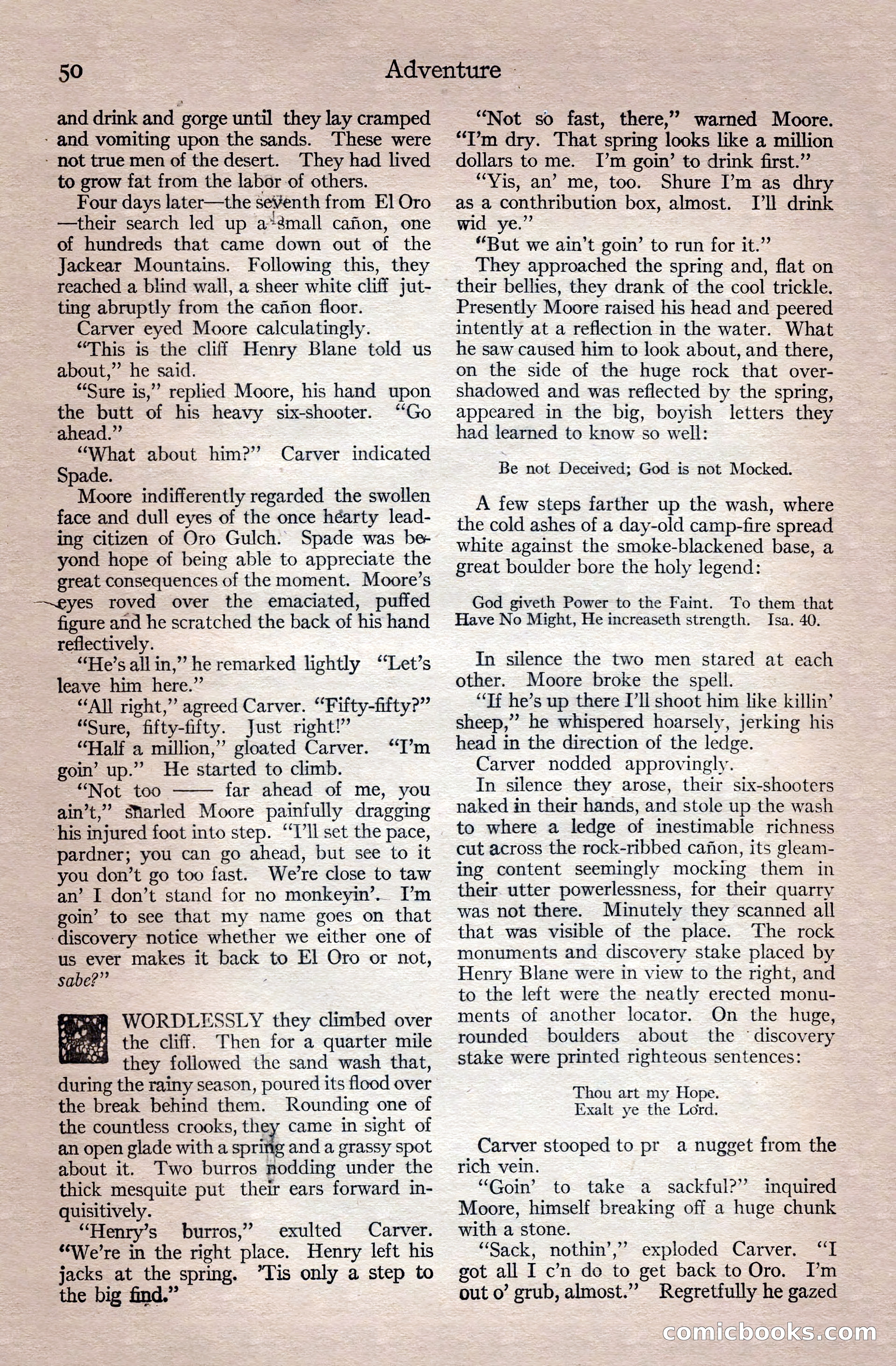Adventure Magazine Cover — page 64 of 208