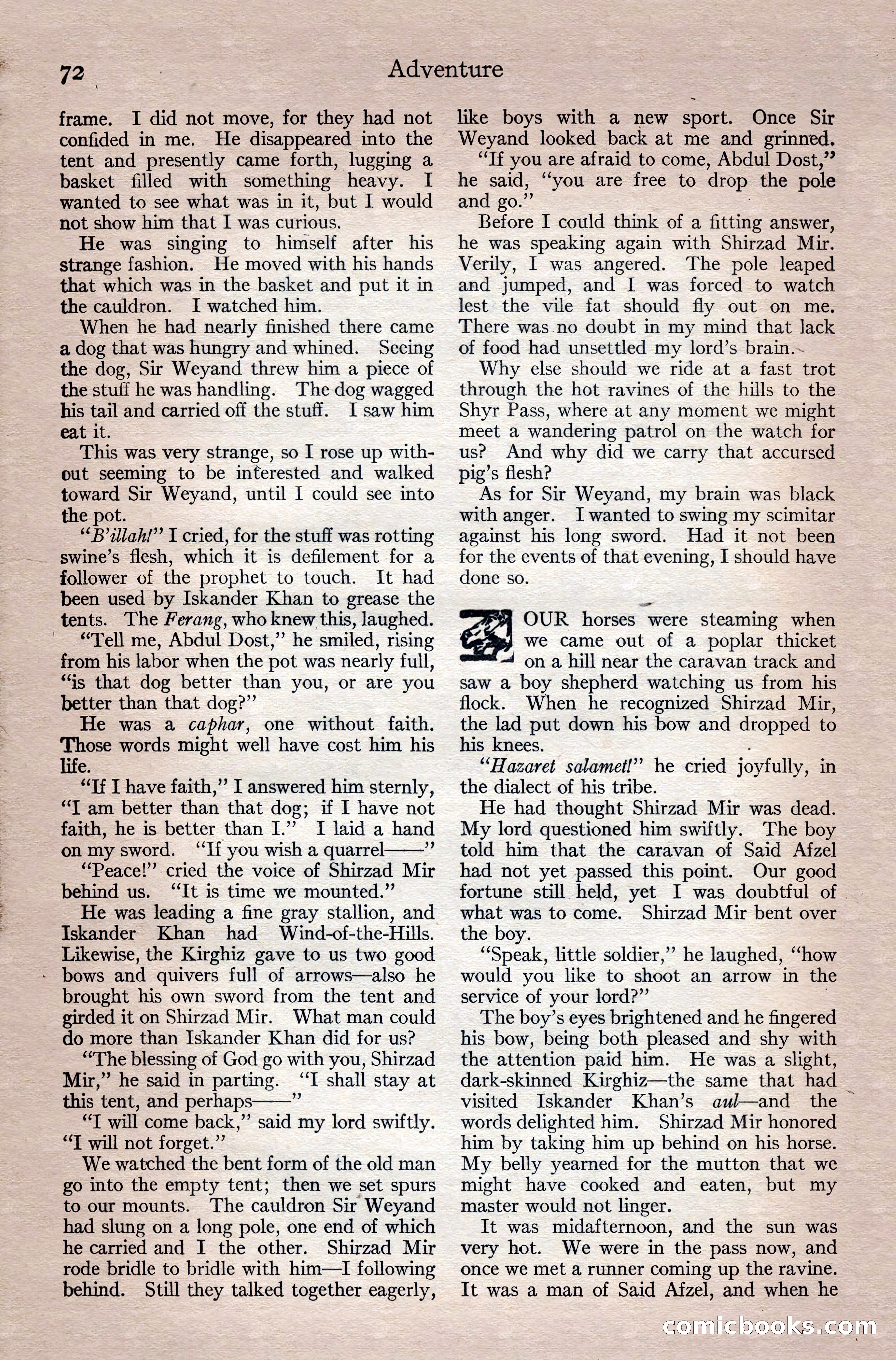Adventure Magazine Cover — page 86 of 208