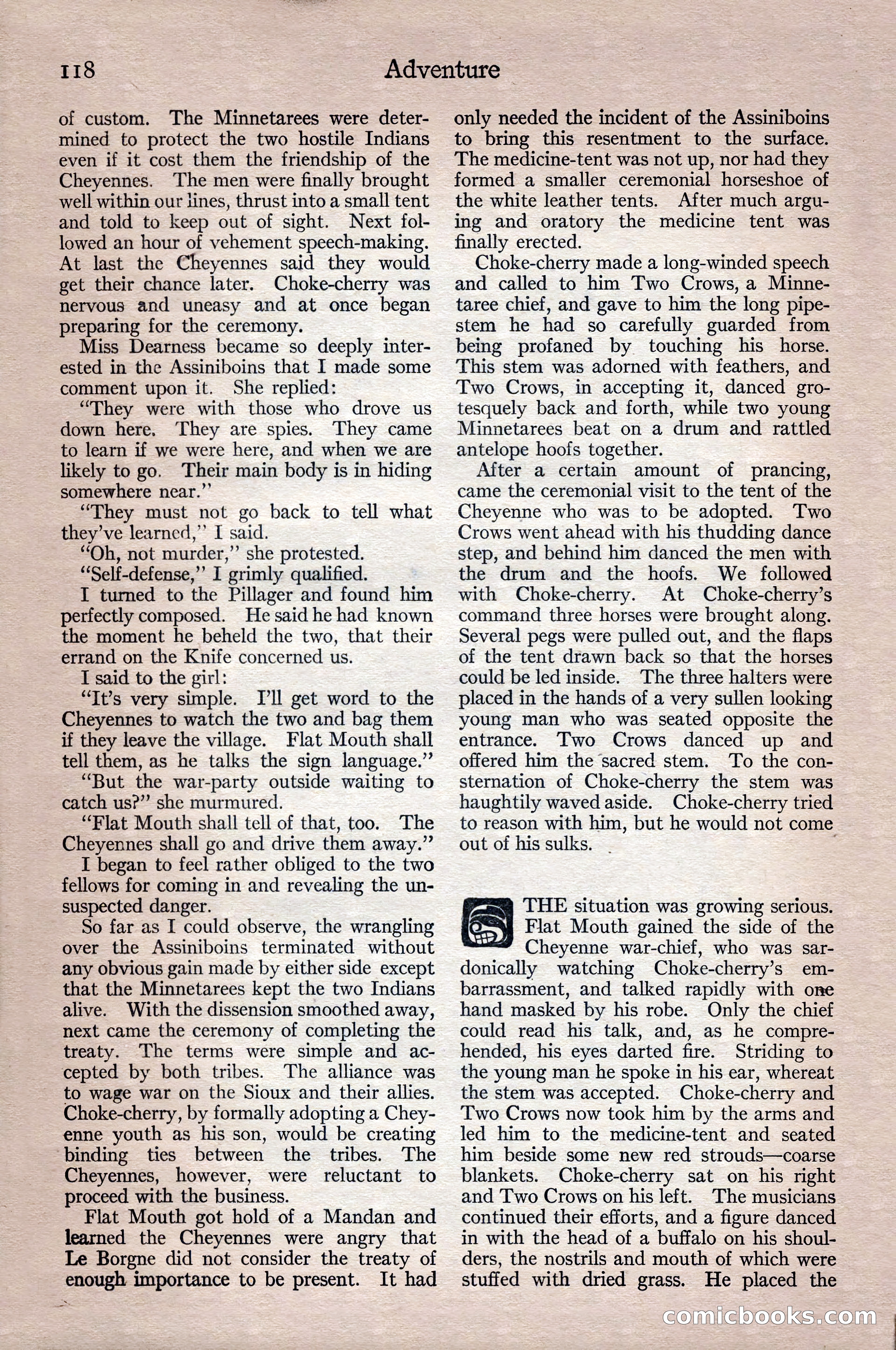 Adventure Magazine Cover — page 132 of 208