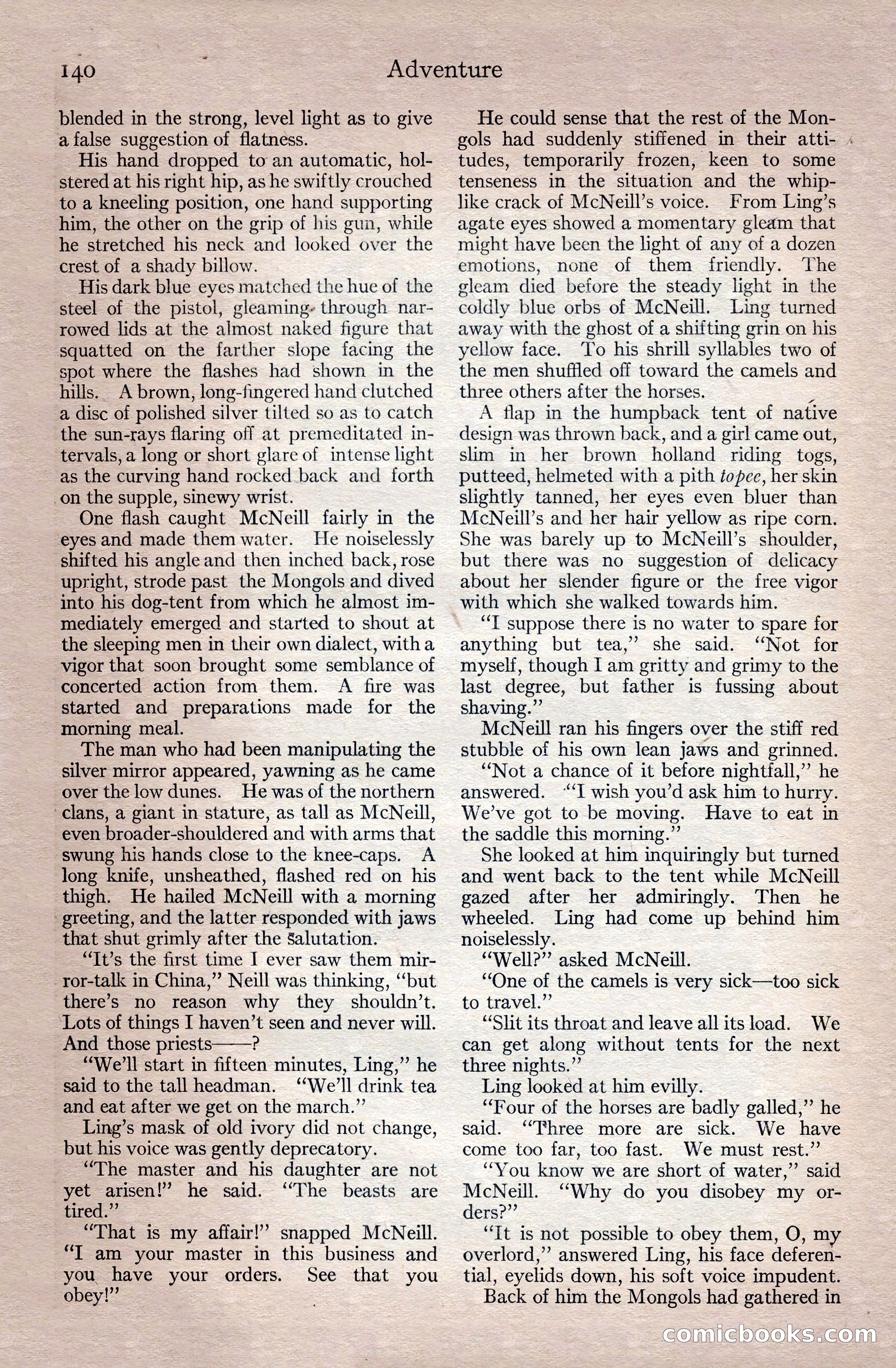 Adventure Magazine Cover — page 154 of 208