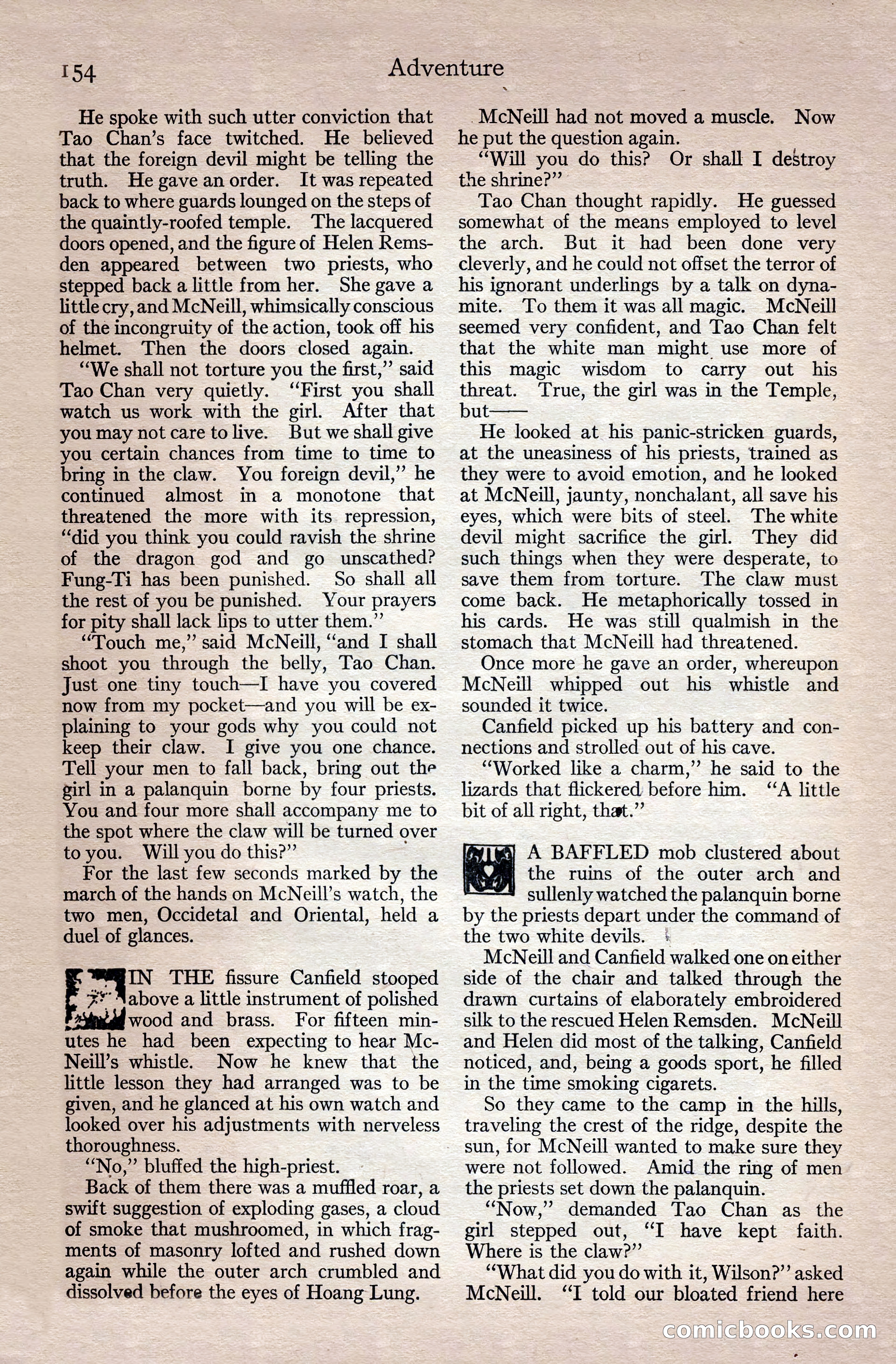Adventure Magazine Cover — page 168 of 208