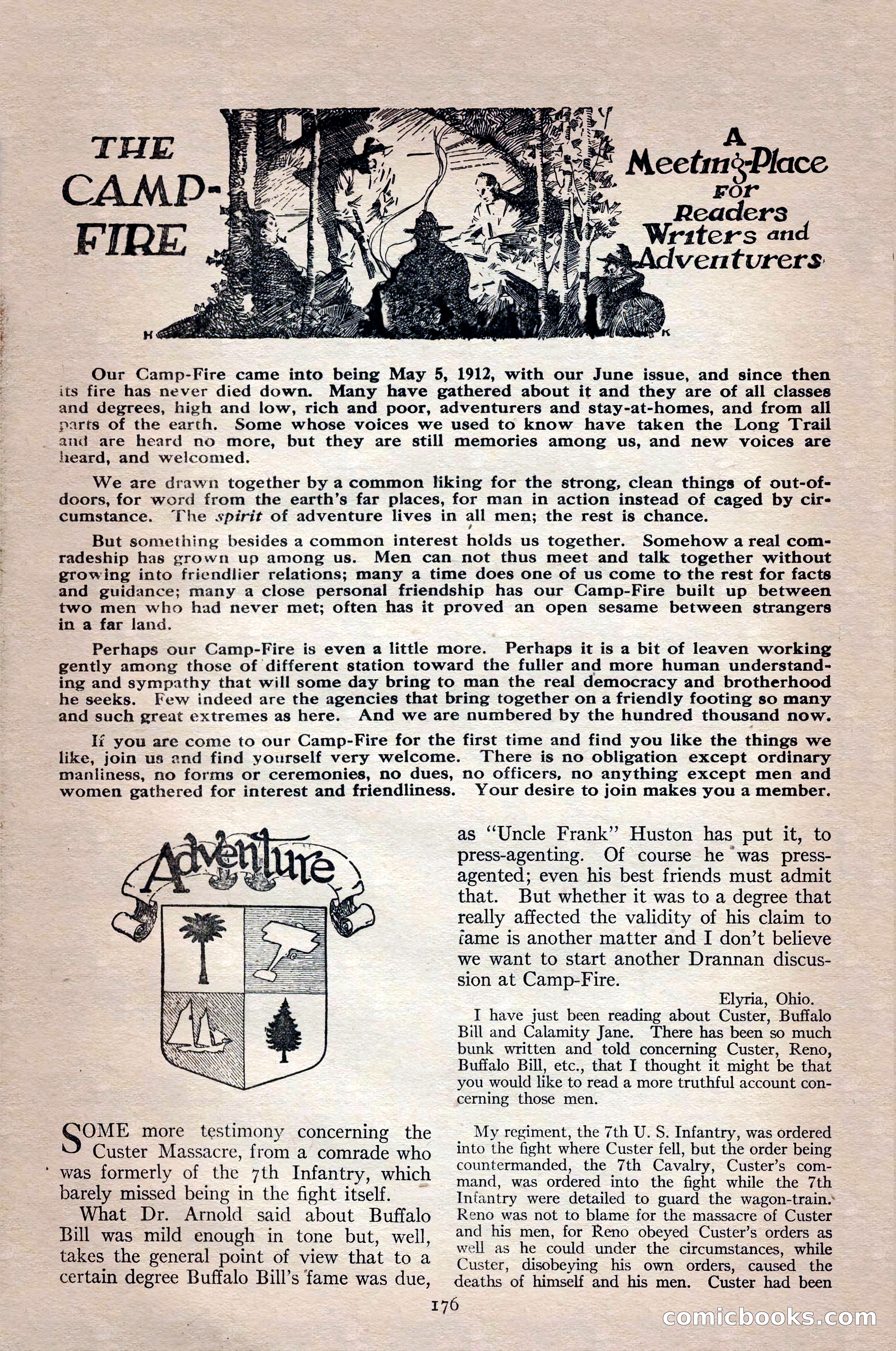 Adventure Magazine Cover — page 190 of 208