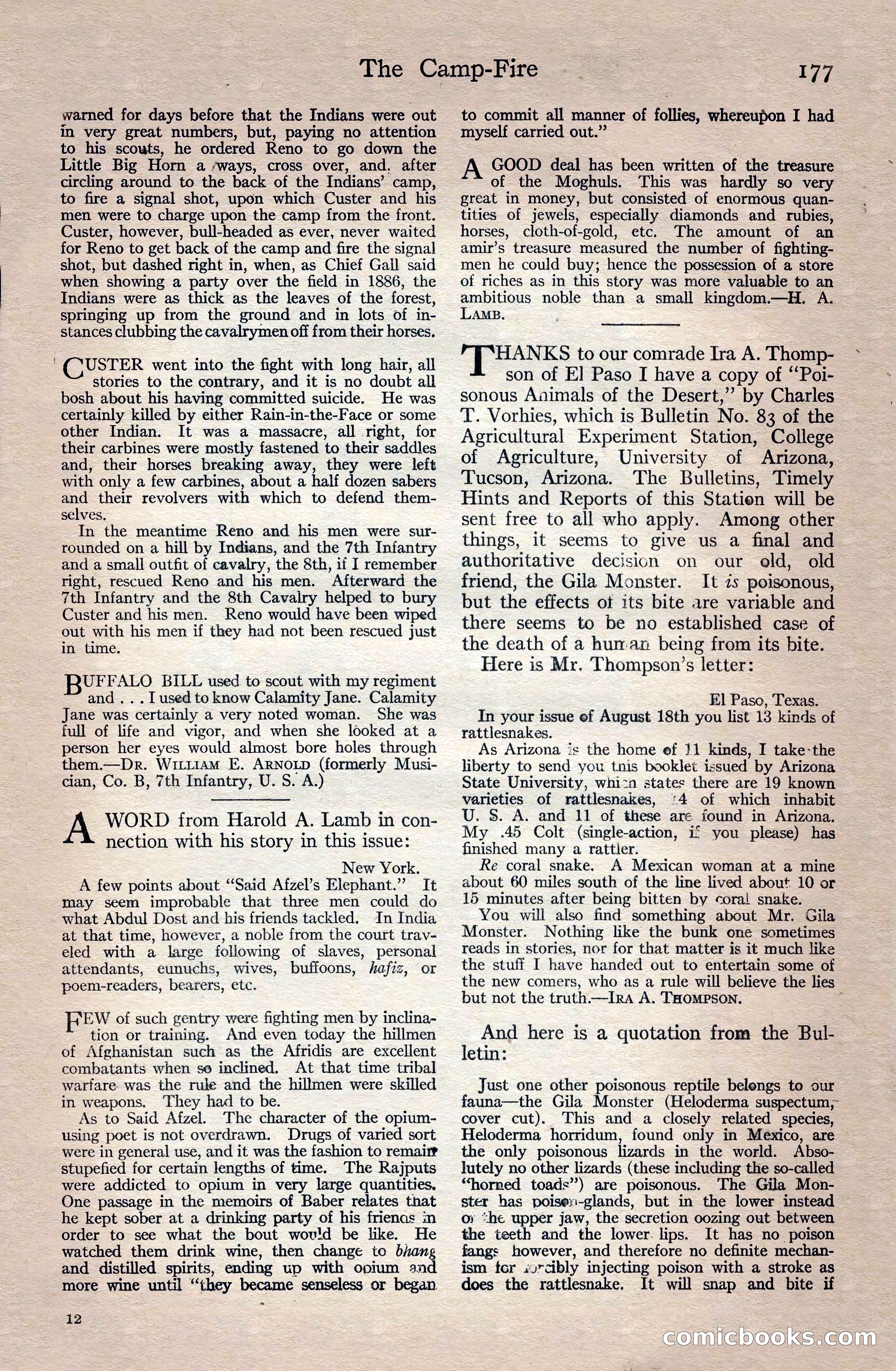 Adventure Magazine Cover — page 191 of 208