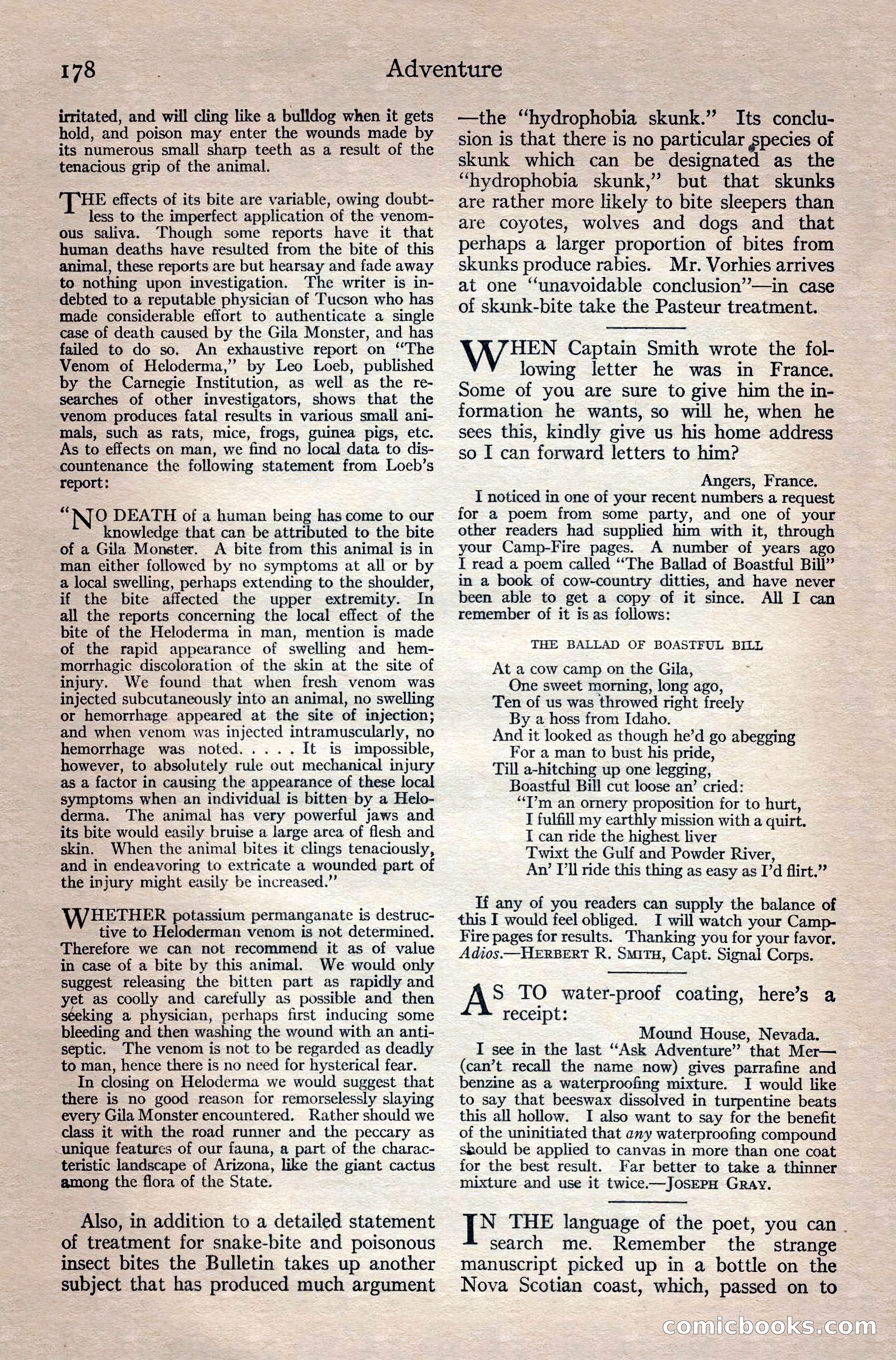 Adventure Magazine Cover — page 192 of 208