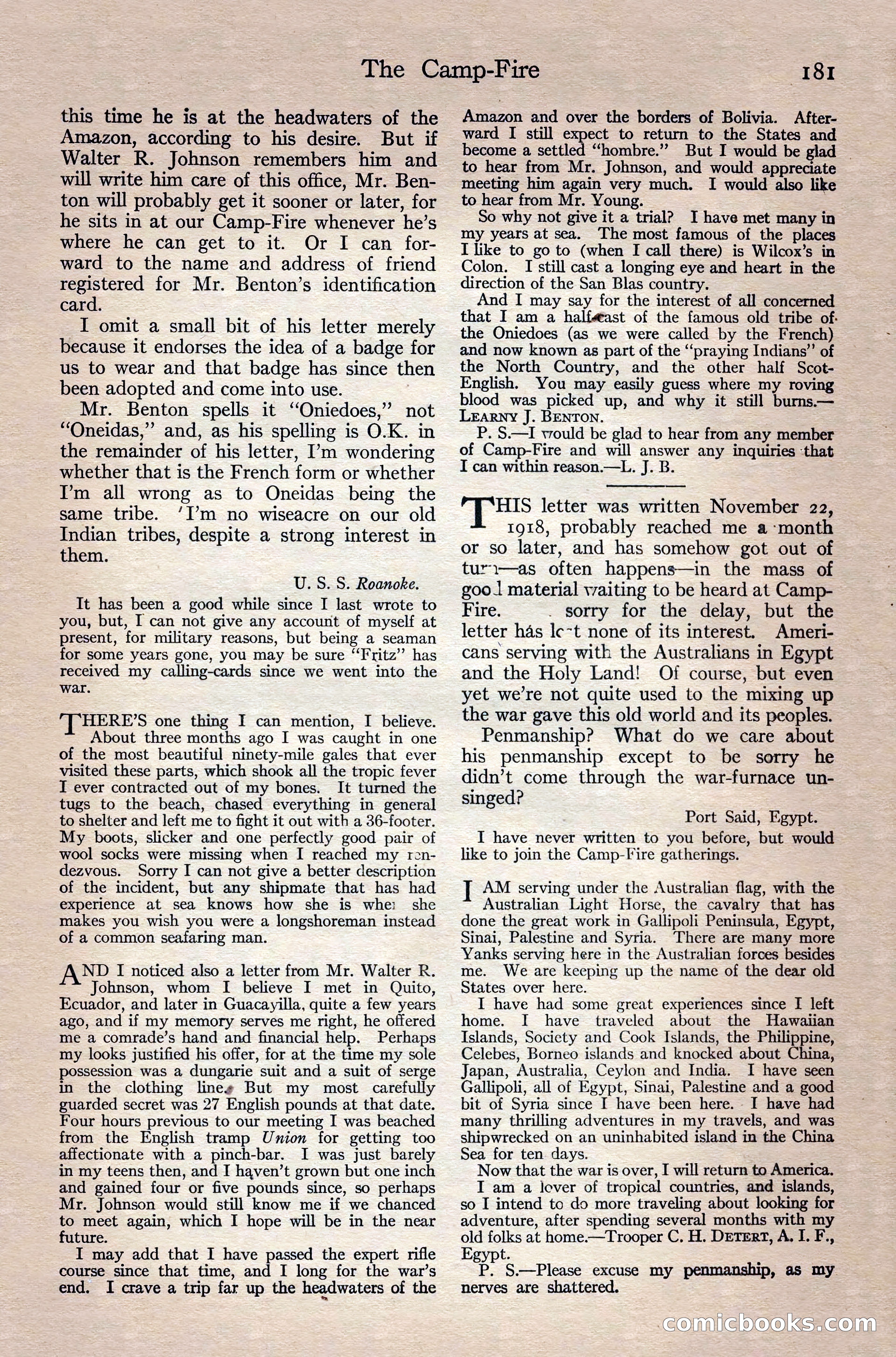 Adventure Magazine Cover — page 195 of 208