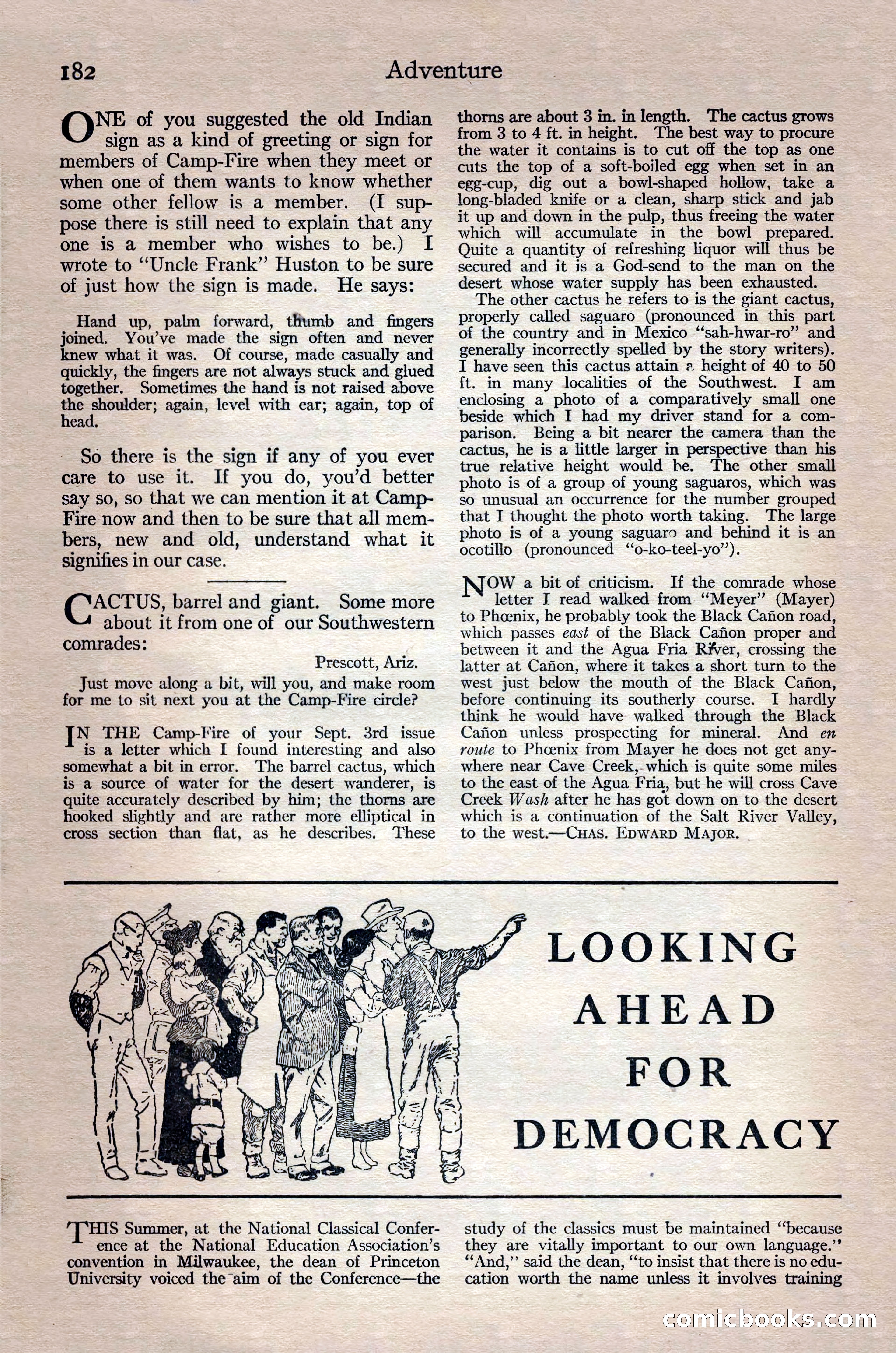 Adventure Magazine Cover — page 196 of 208