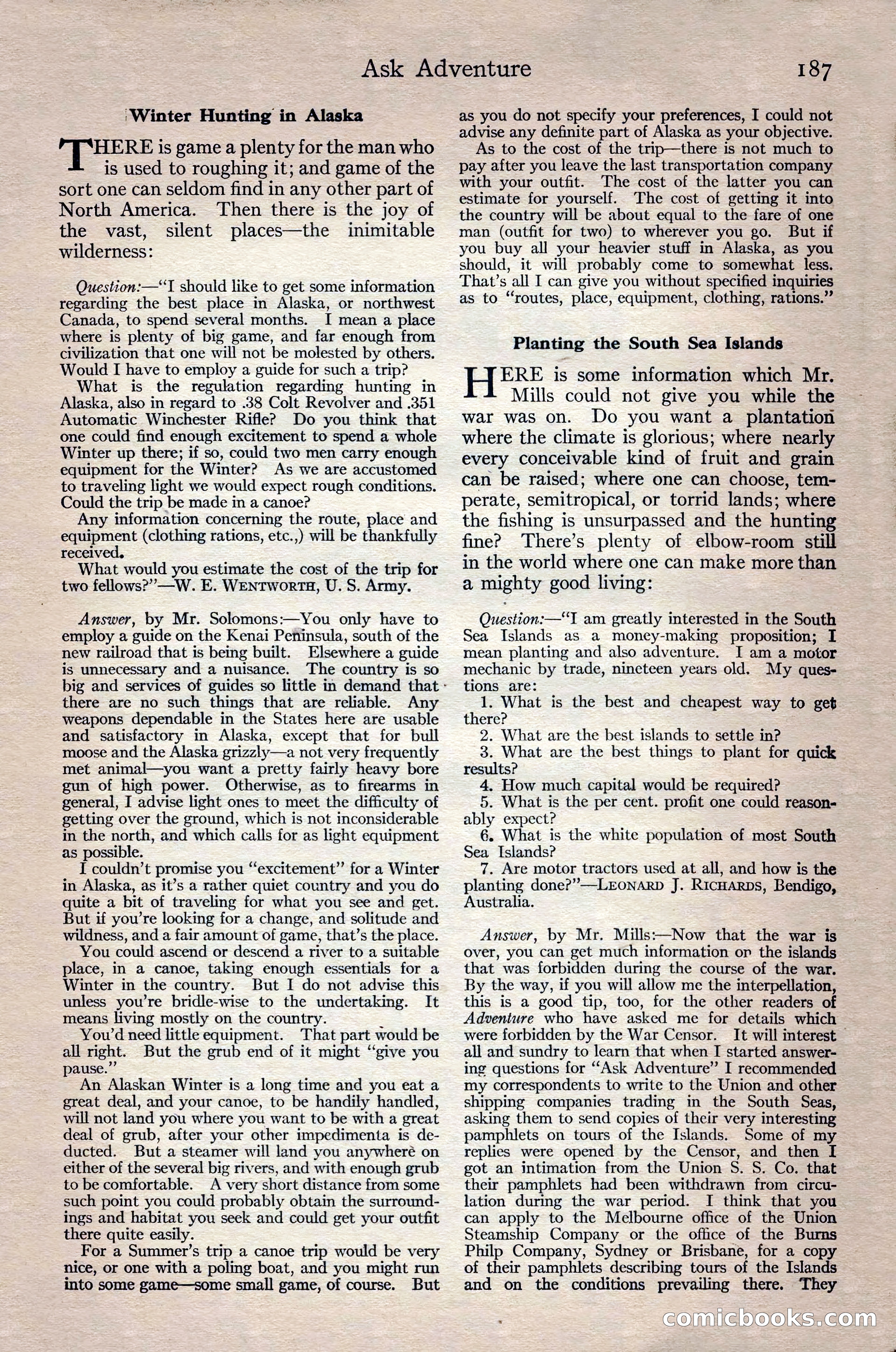 Adventure Magazine Cover — page 201 of 208