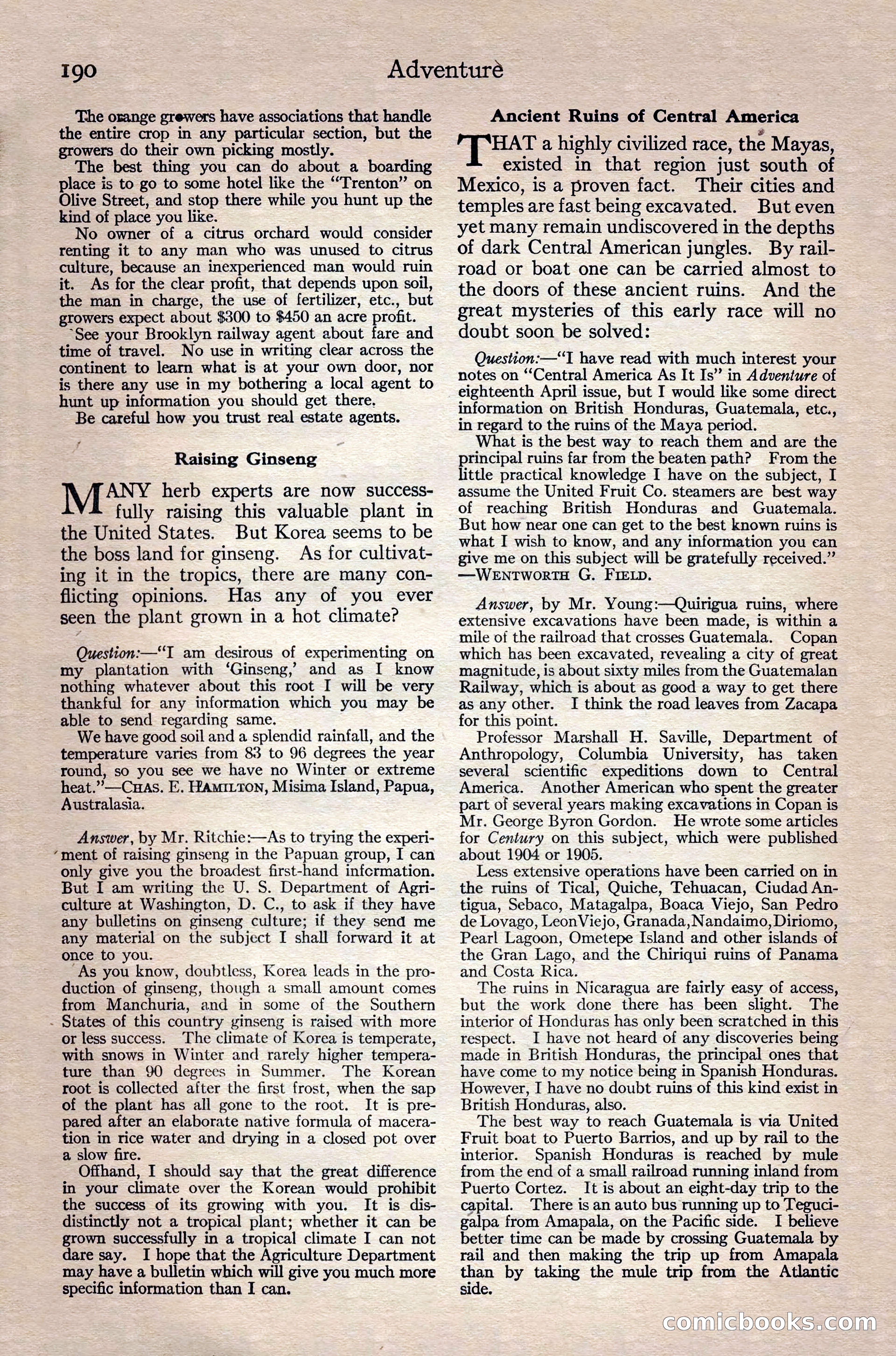 Adventure Magazine Cover — page 204 of 208
