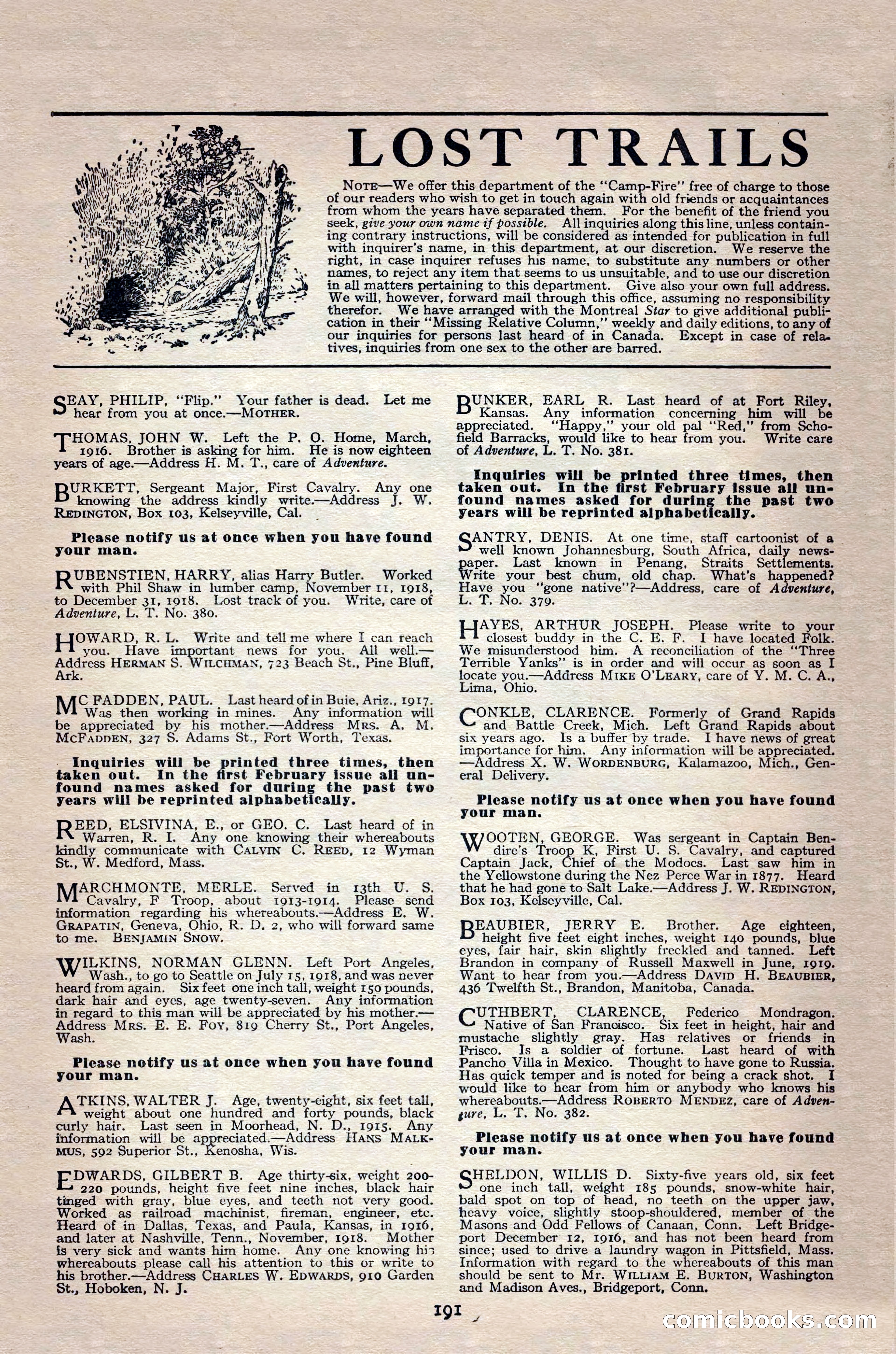 Adventure Magazine Cover — page 205 of 208