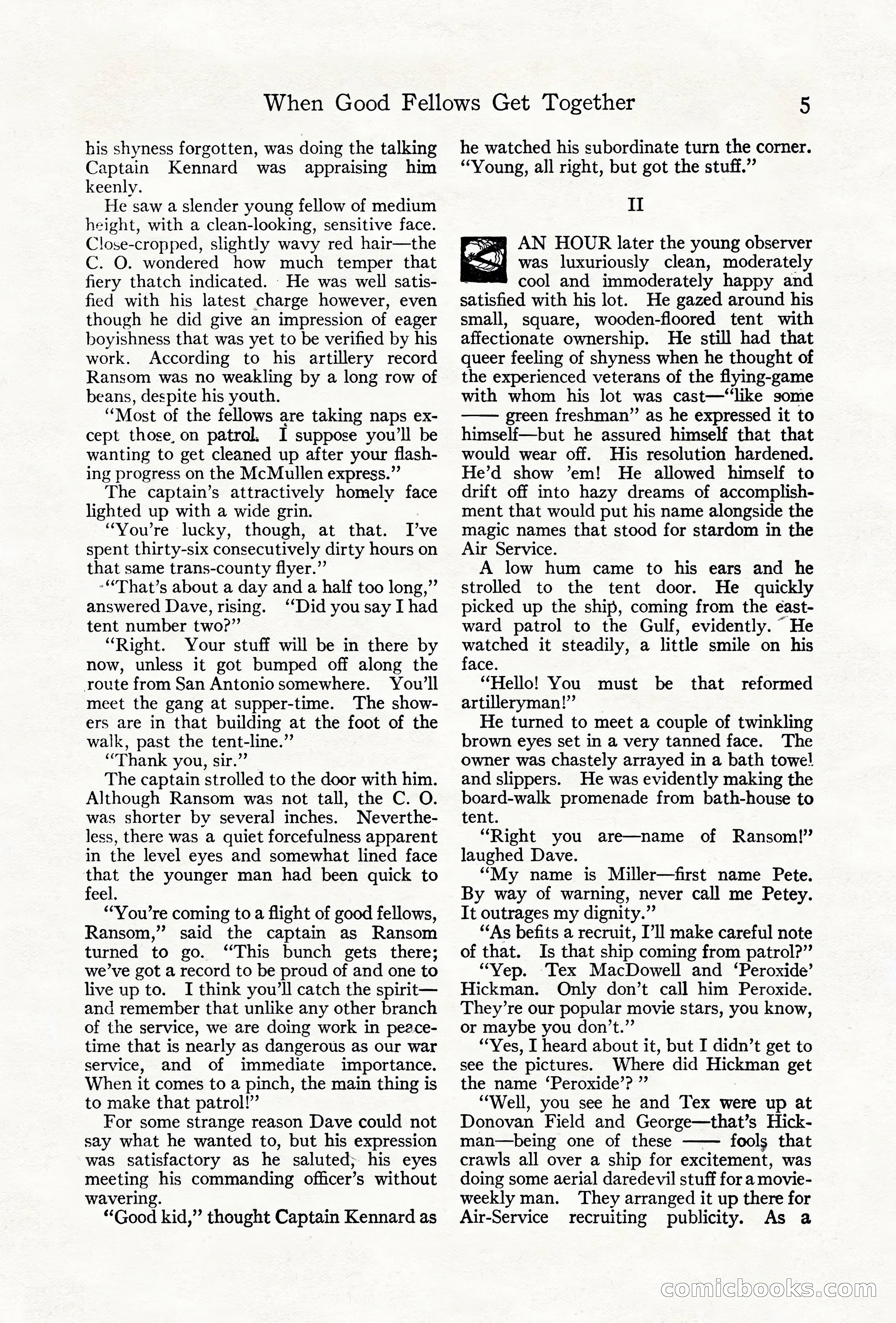 Adventure Magazine Cover, June 18, 1921 — page 15 of 204