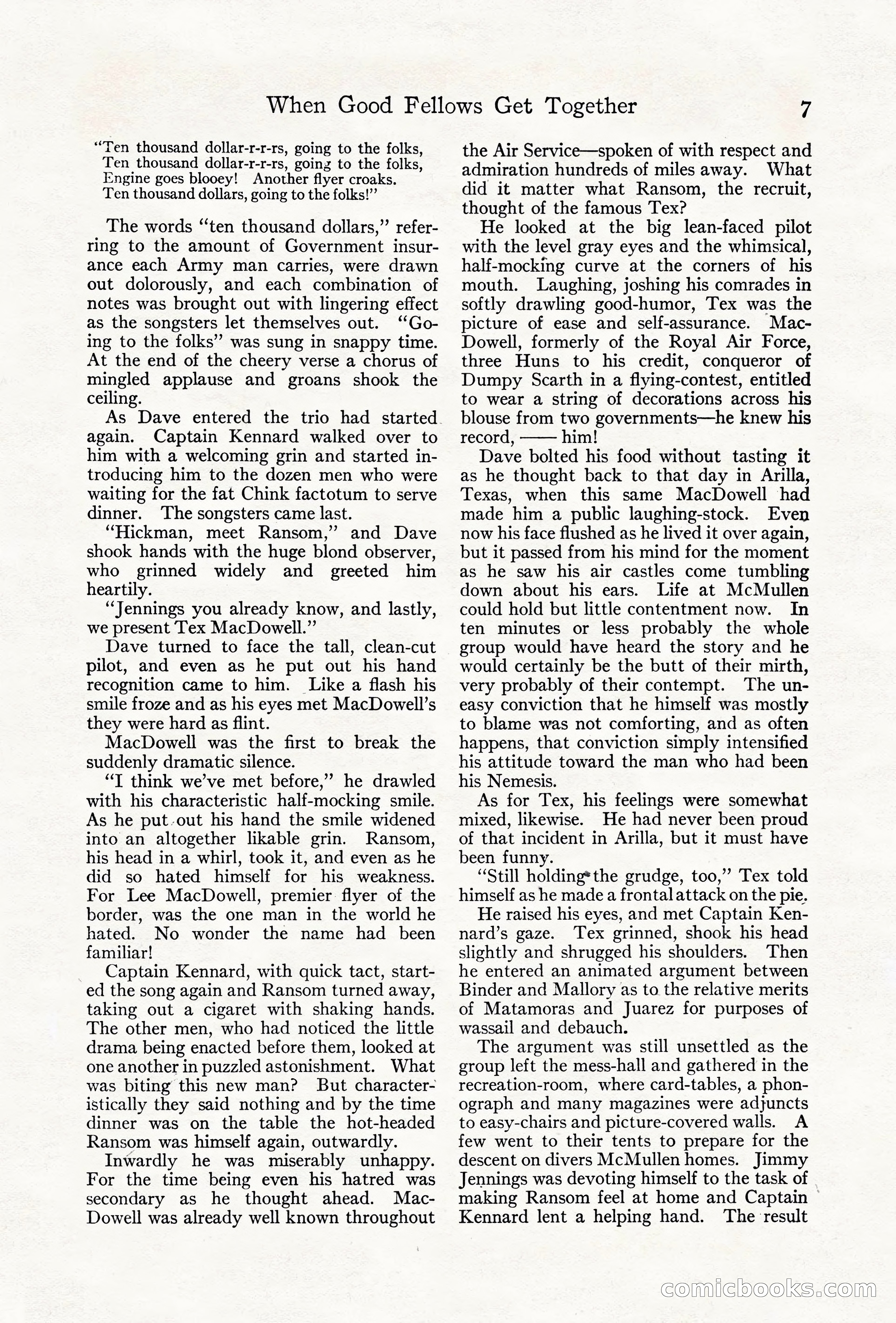 Adventure Magazine Cover, June 18, 1921 — page 17 of 204