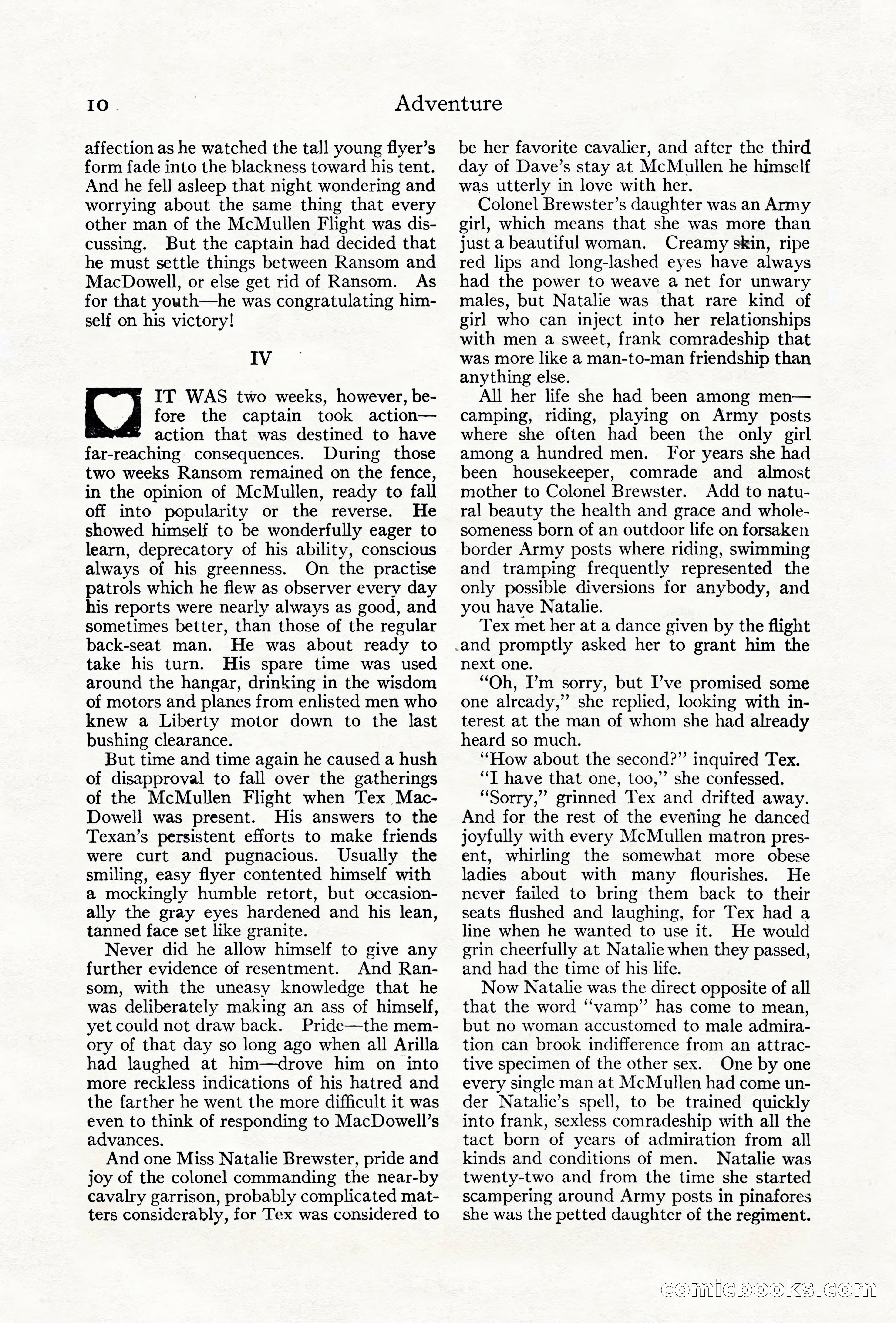 Adventure Magazine Cover, June 18, 1921 — page 20 of 204