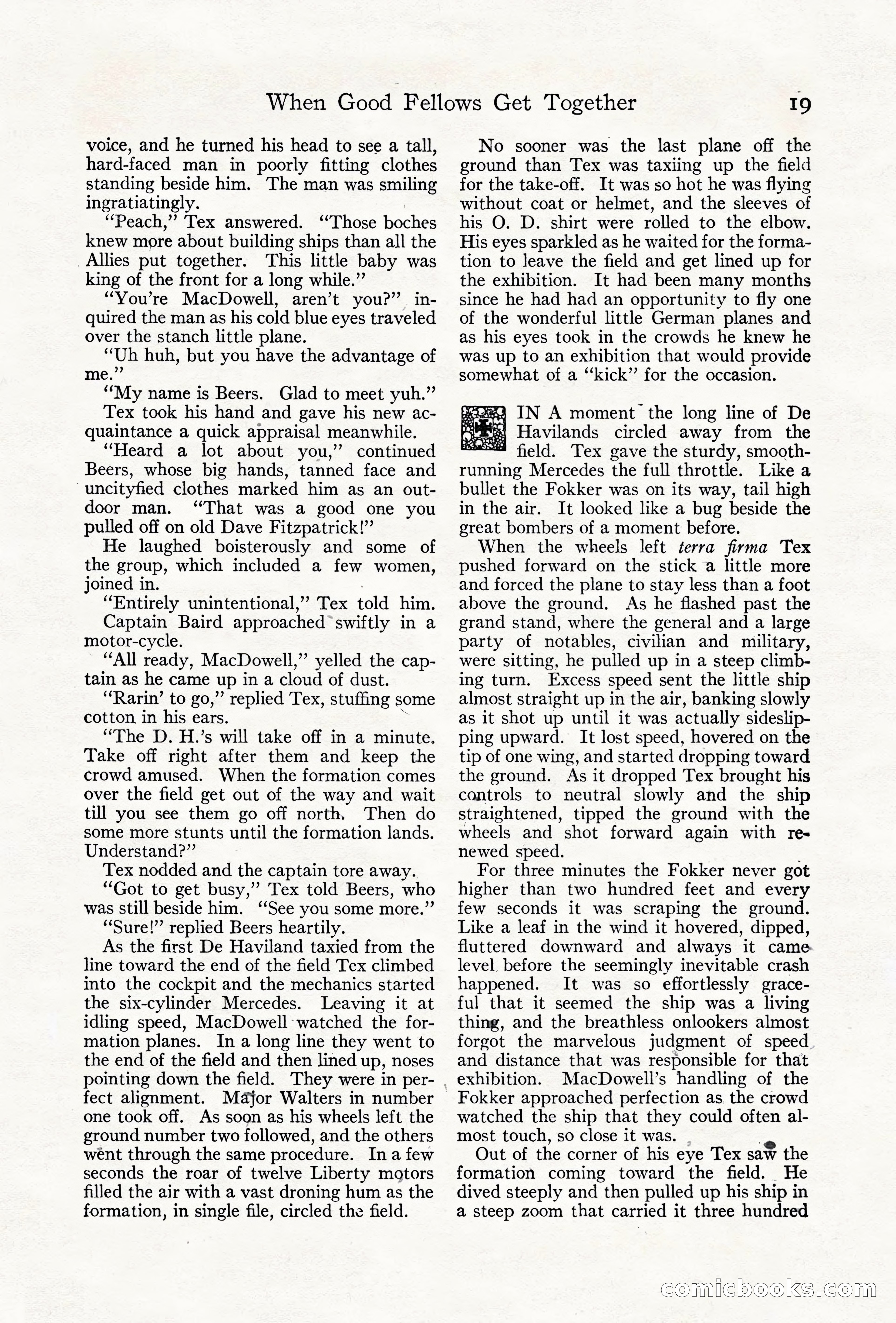 Adventure Magazine Cover, June 18, 1921 — page 29 of 204