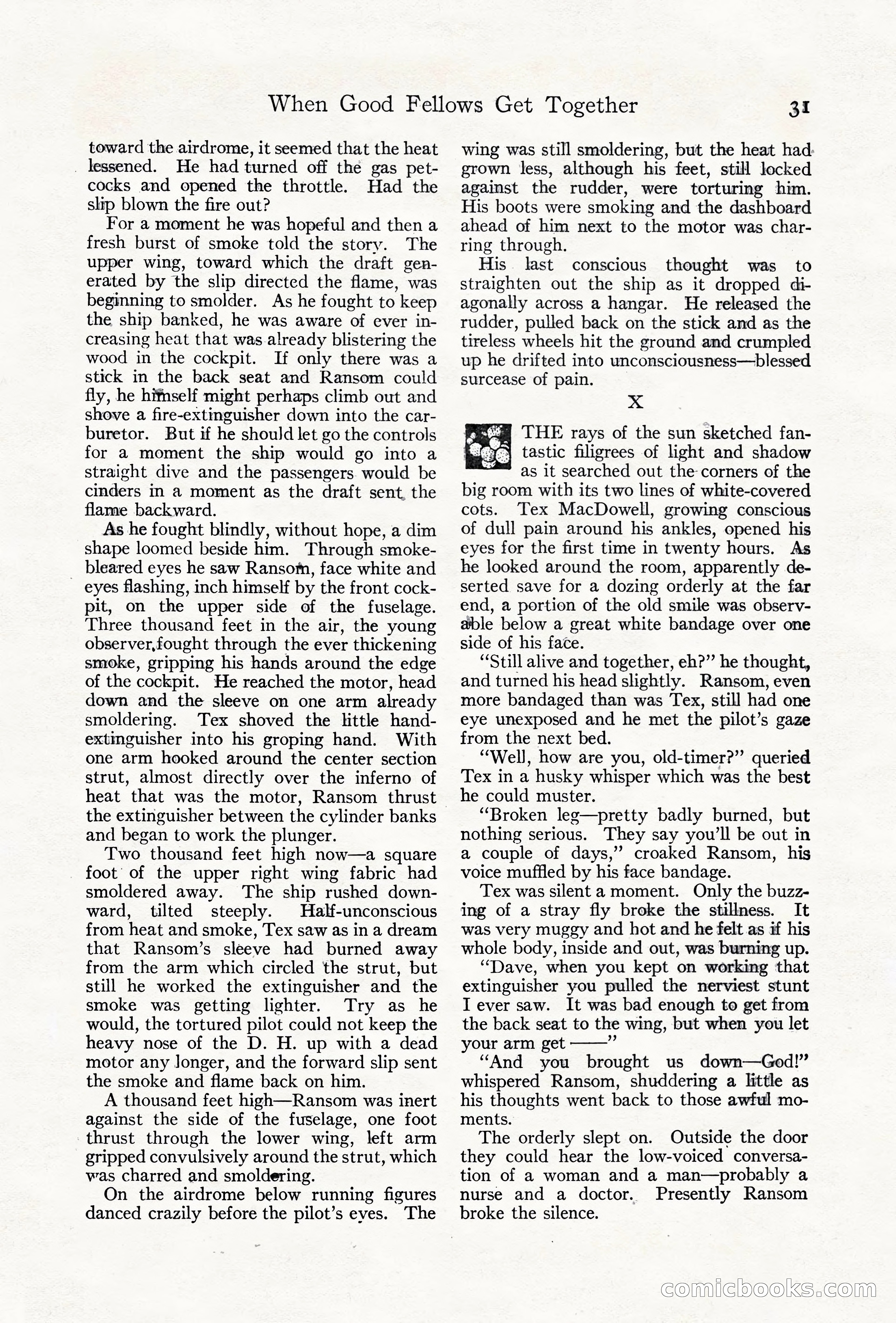 Adventure Magazine Cover, June 18, 1921 — page 41 of 204