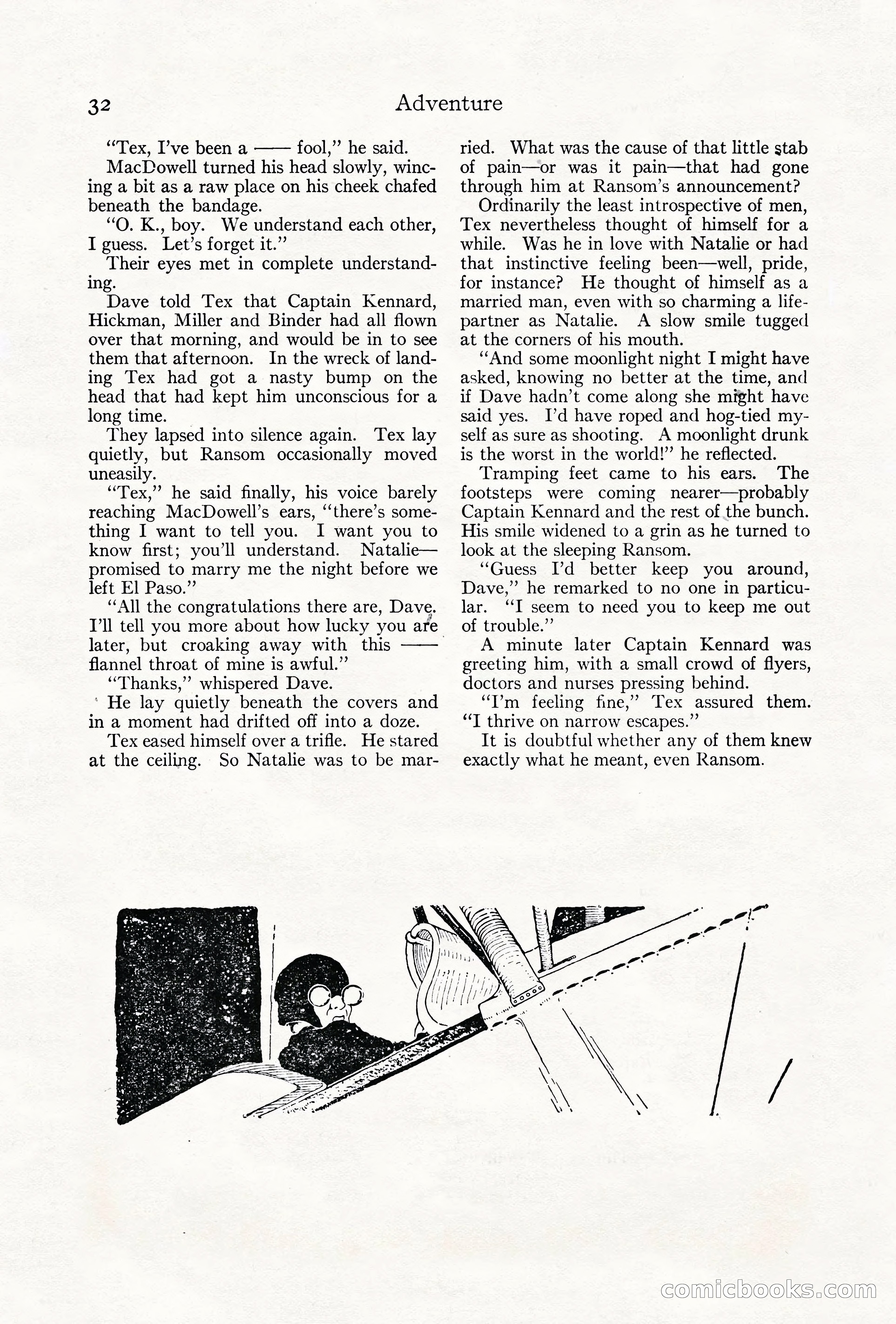 Adventure Magazine Cover, June 18, 1921 — page 42 of 204