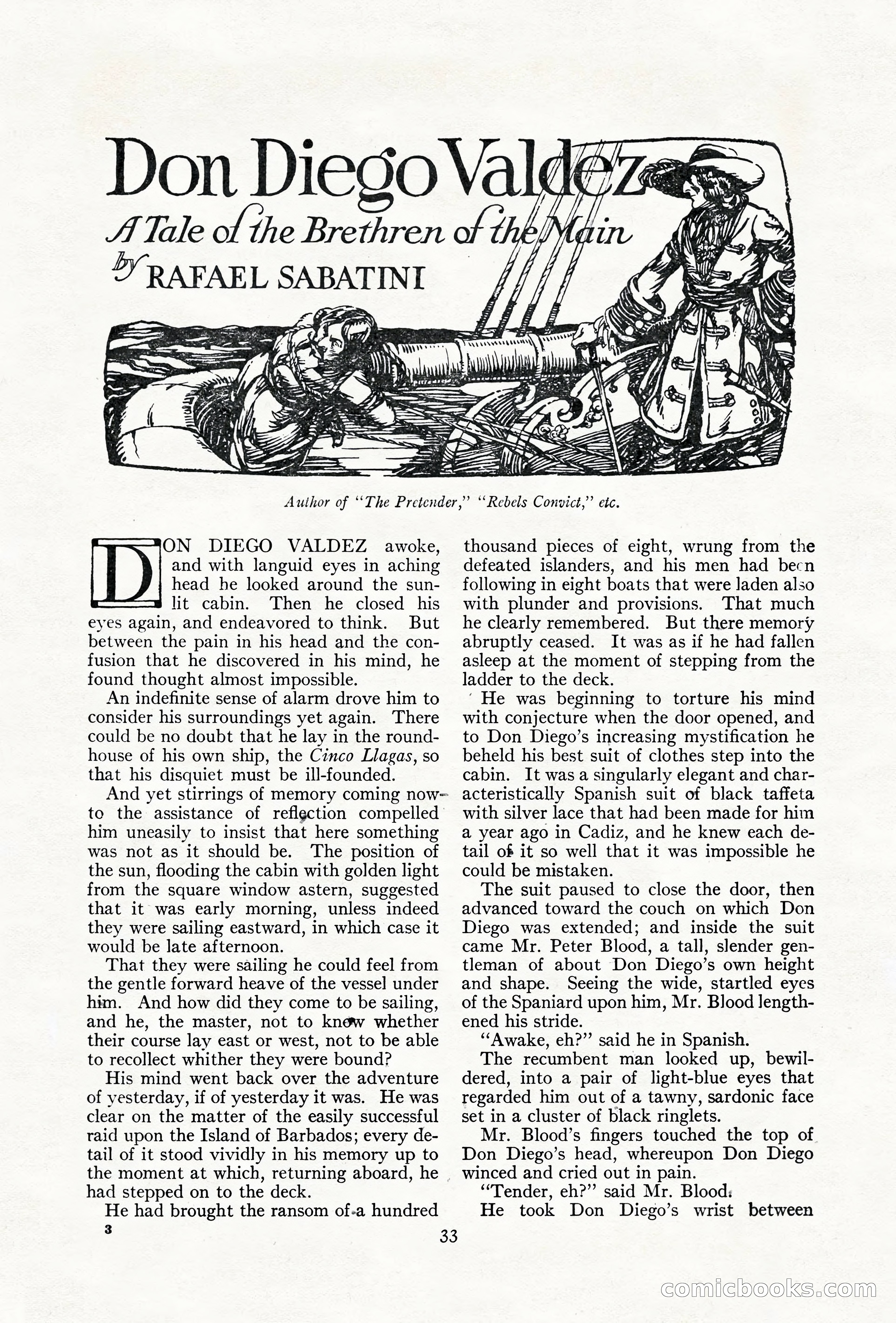 Adventure Magazine Cover, June 18, 1921 — page 43 of 204