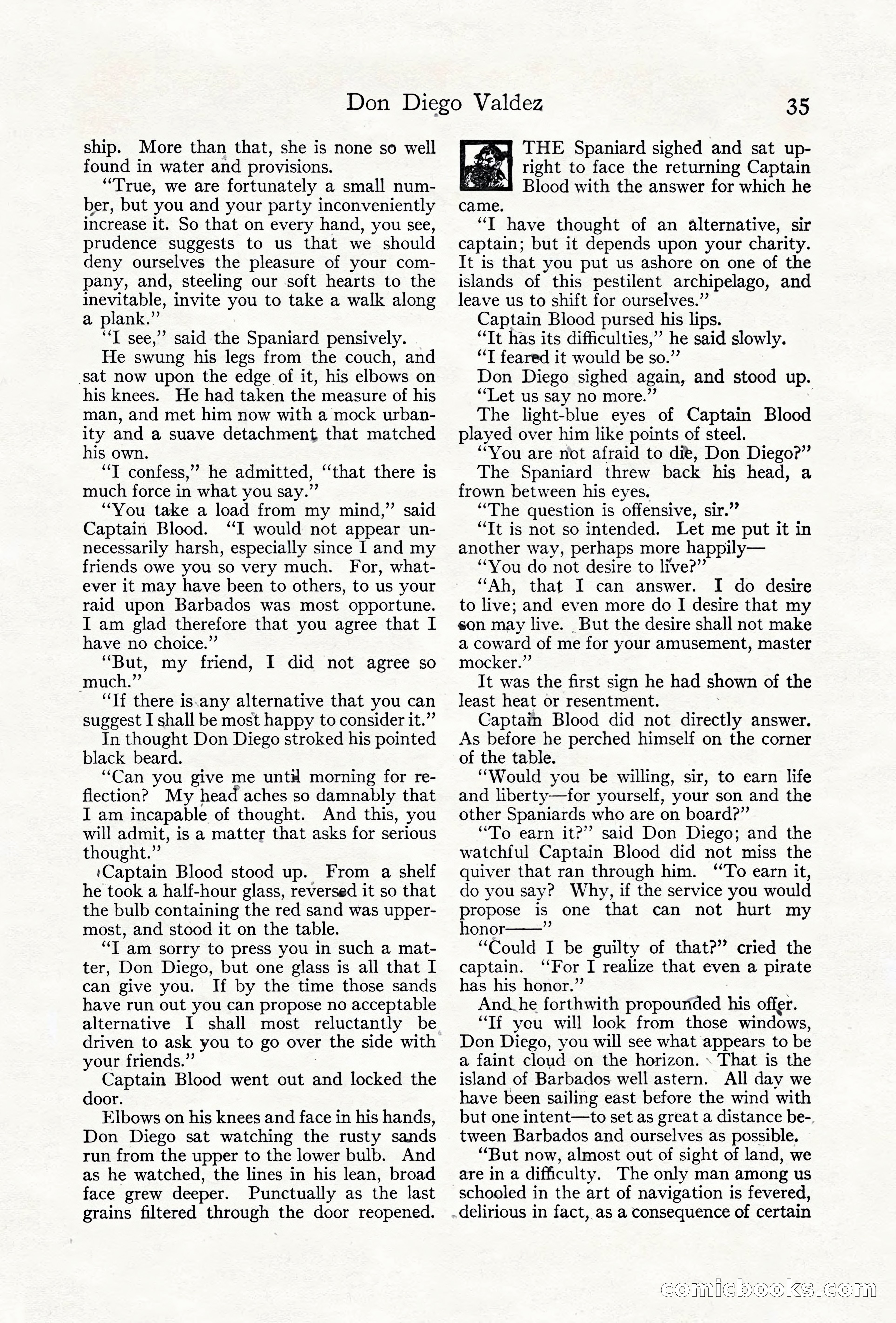 Adventure Magazine Cover, June 18, 1921 — page 45 of 204