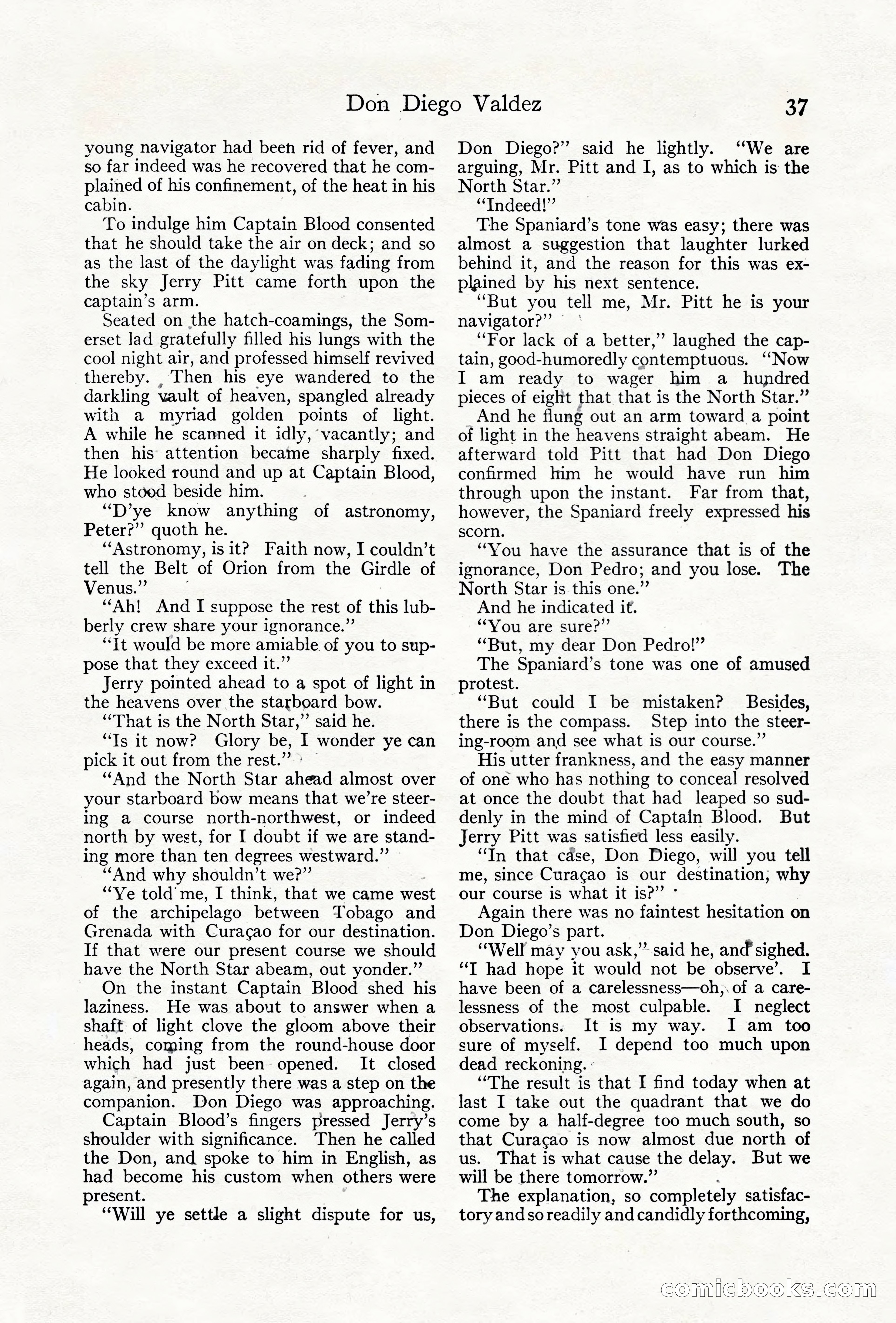 Adventure Magazine Cover, June 18, 1921 — page 47 of 204