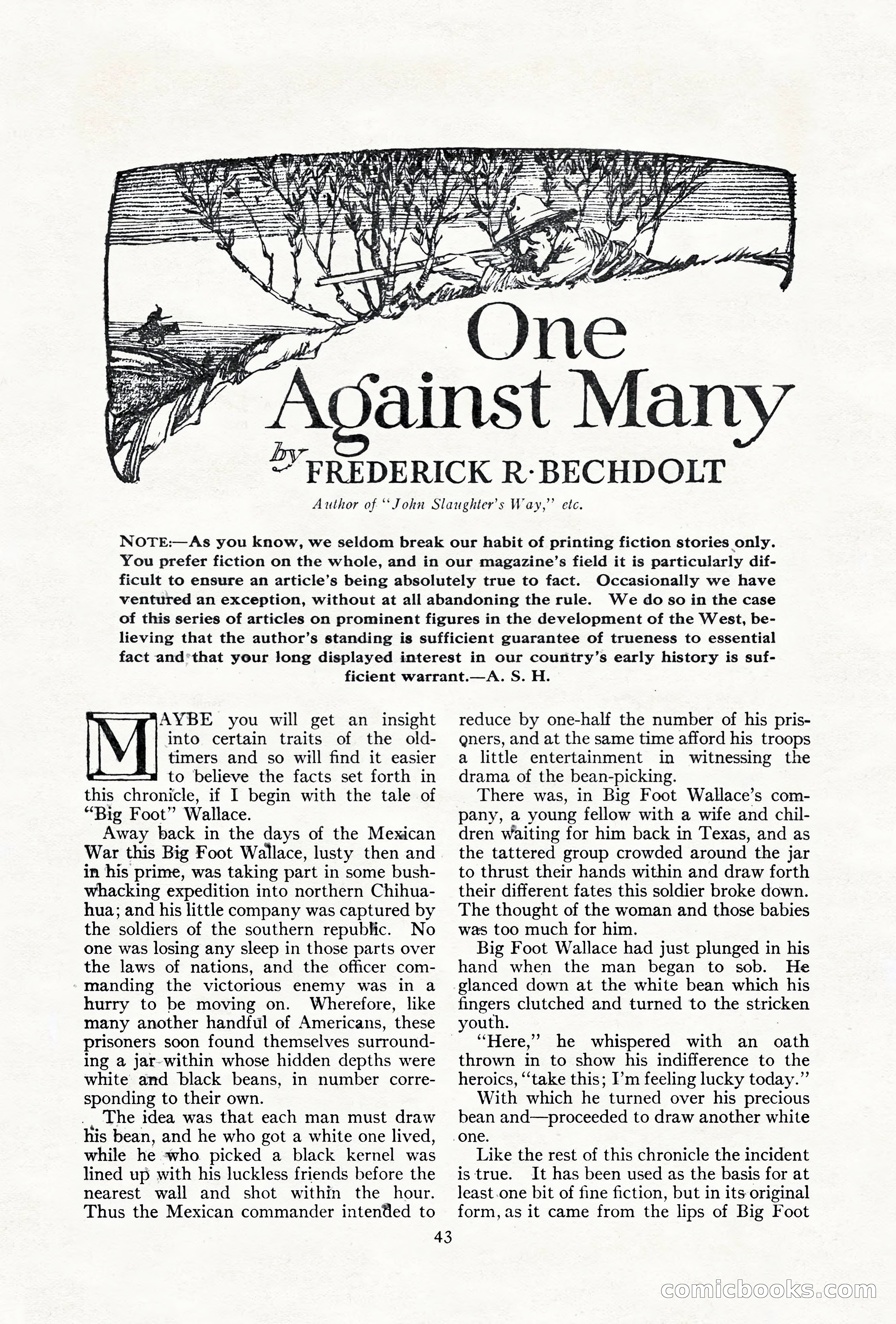 Adventure Magazine Cover, June 18, 1921 — page 53 of 204